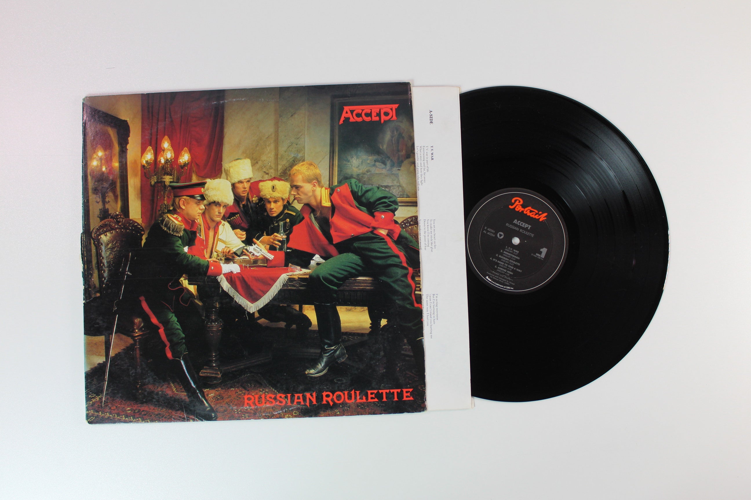 Accept - Russian Roulette on Portrait