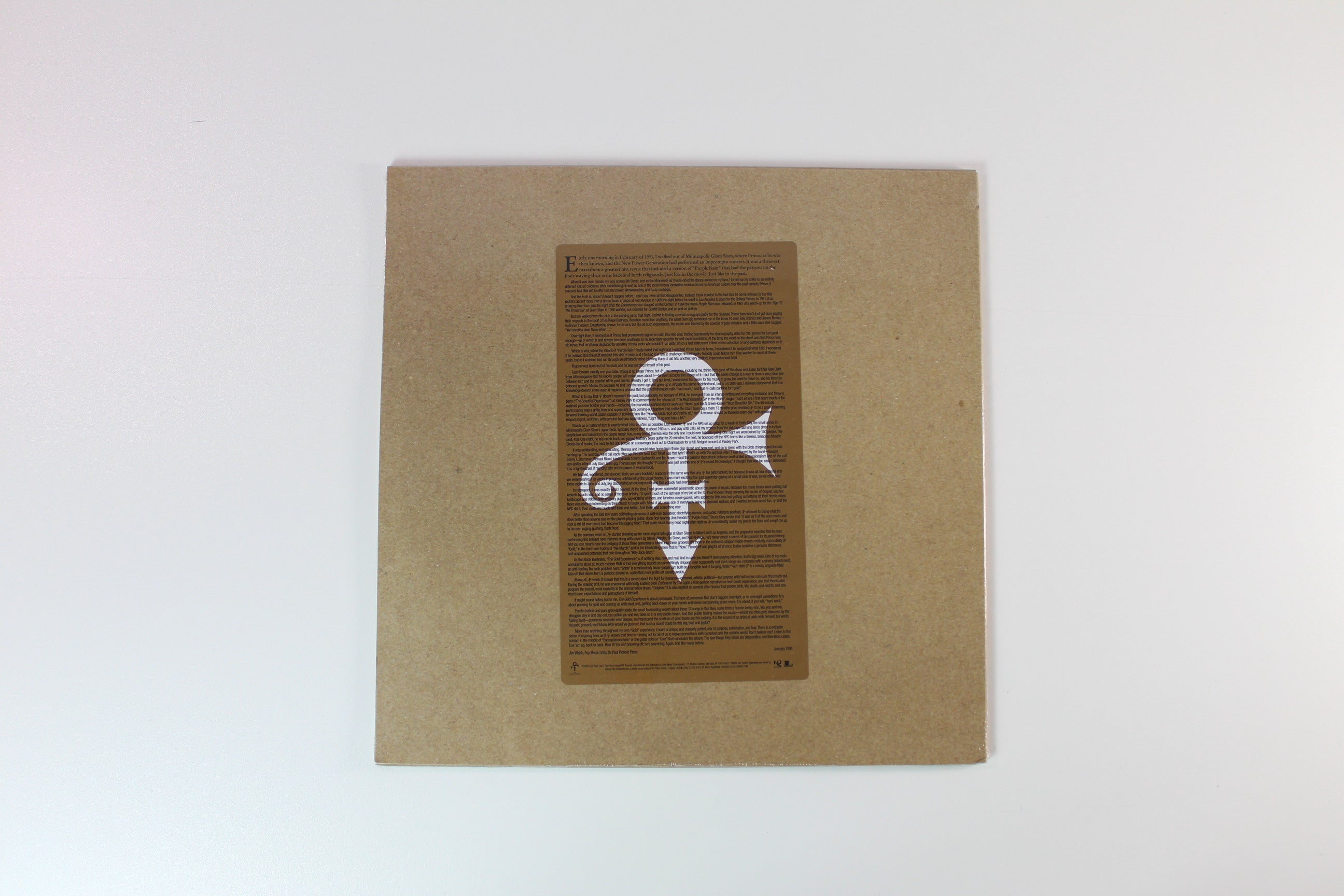 The Artist (Formerly Known As Prince) - The Gold Experience on NPG Records / Legacy - Sealed Gold Vinyl