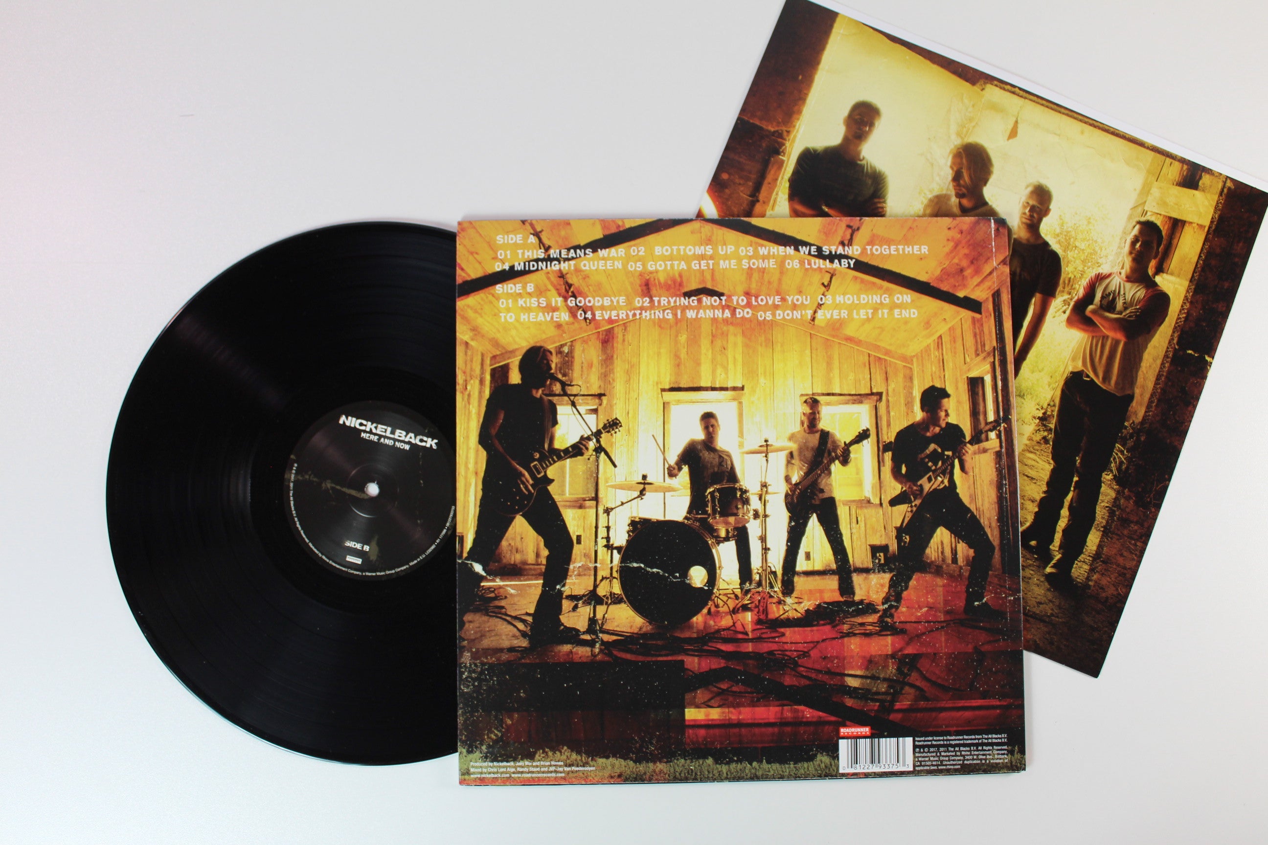 Nickelback - Here And Now on Roadrunner Records
