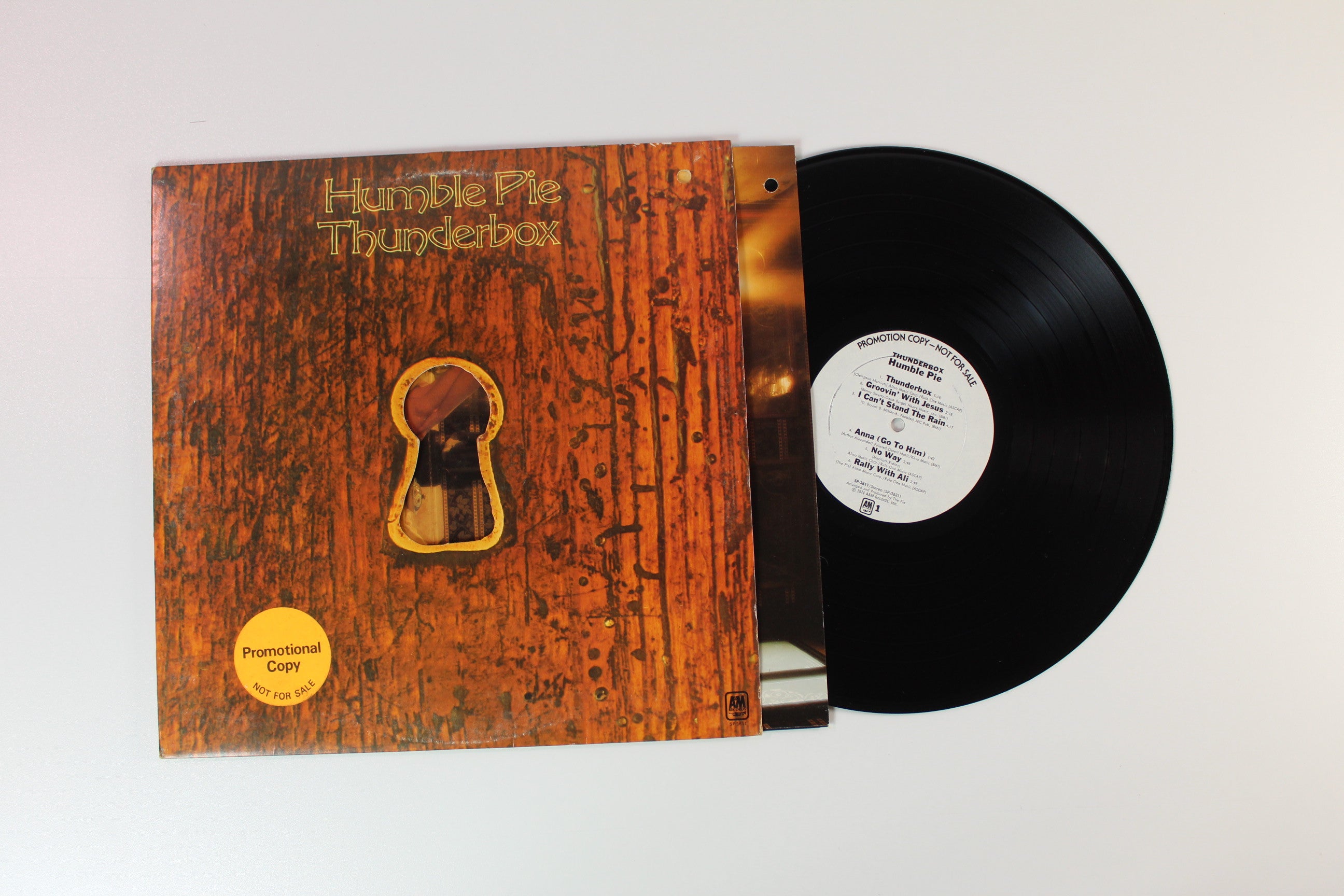 Humble Pie - Thunderbox on A&M Records - Promo