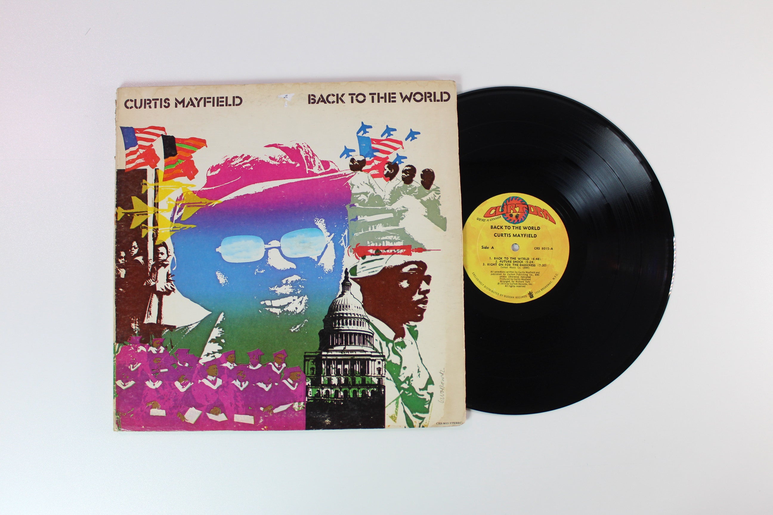 Curtis Mayfield - Back To The World on Curtom