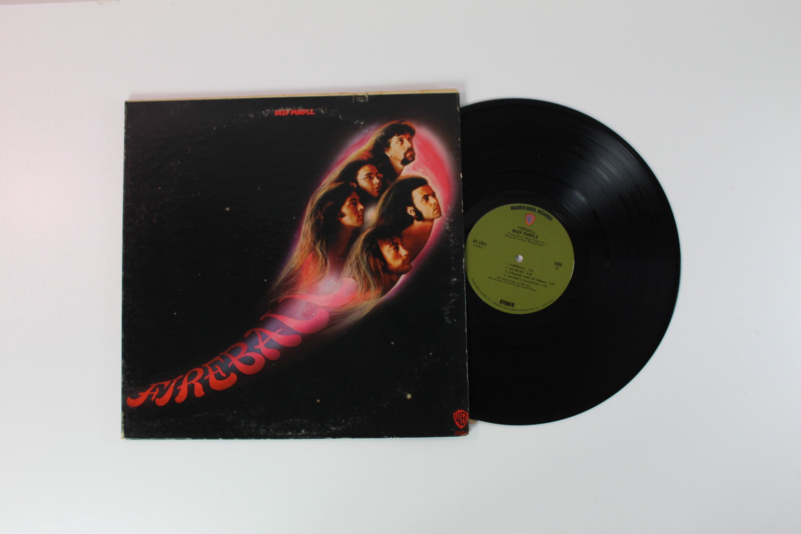 Deep Purple - Fireball on Warner Bros