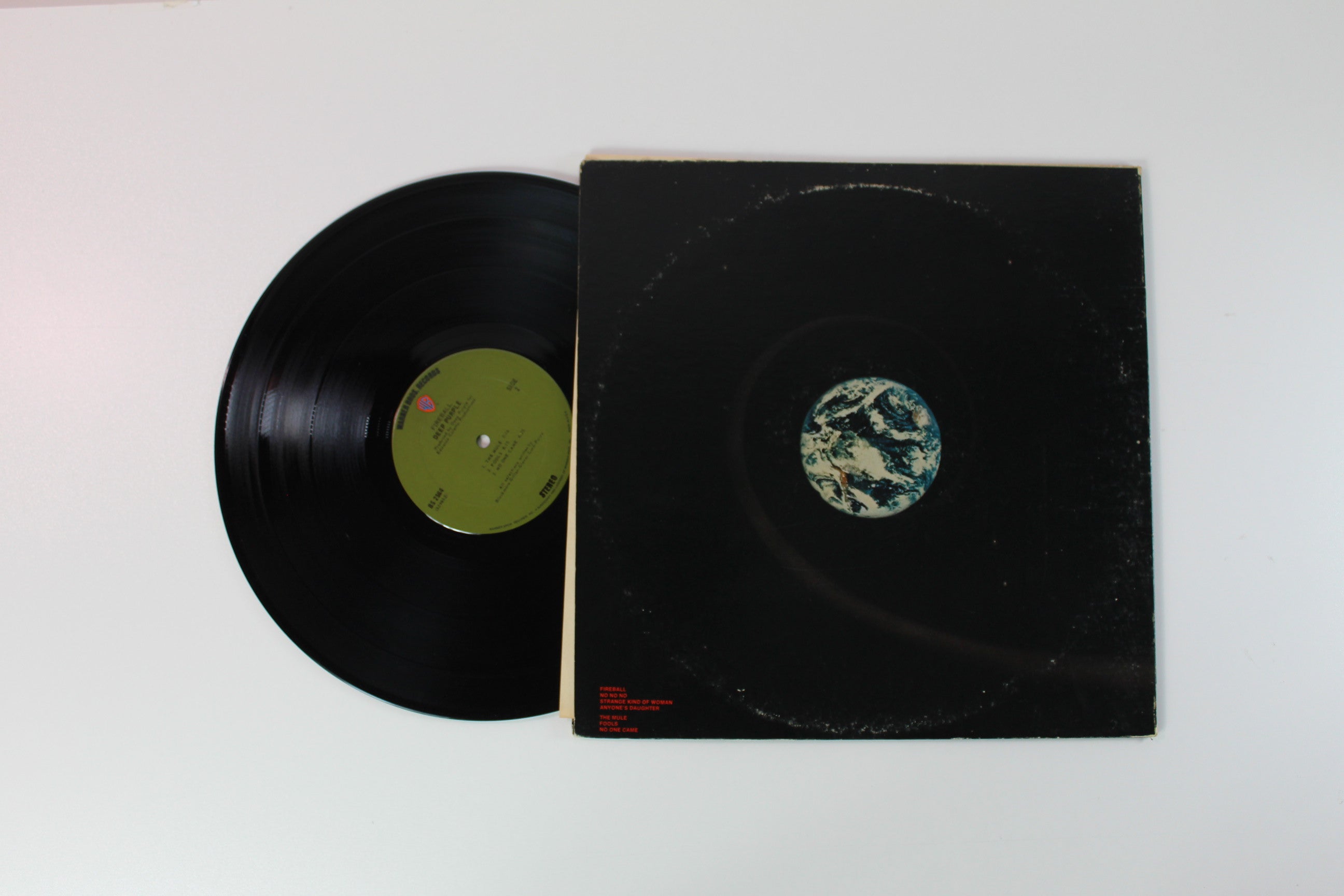 Deep Purple - Fireball on Warner Bros