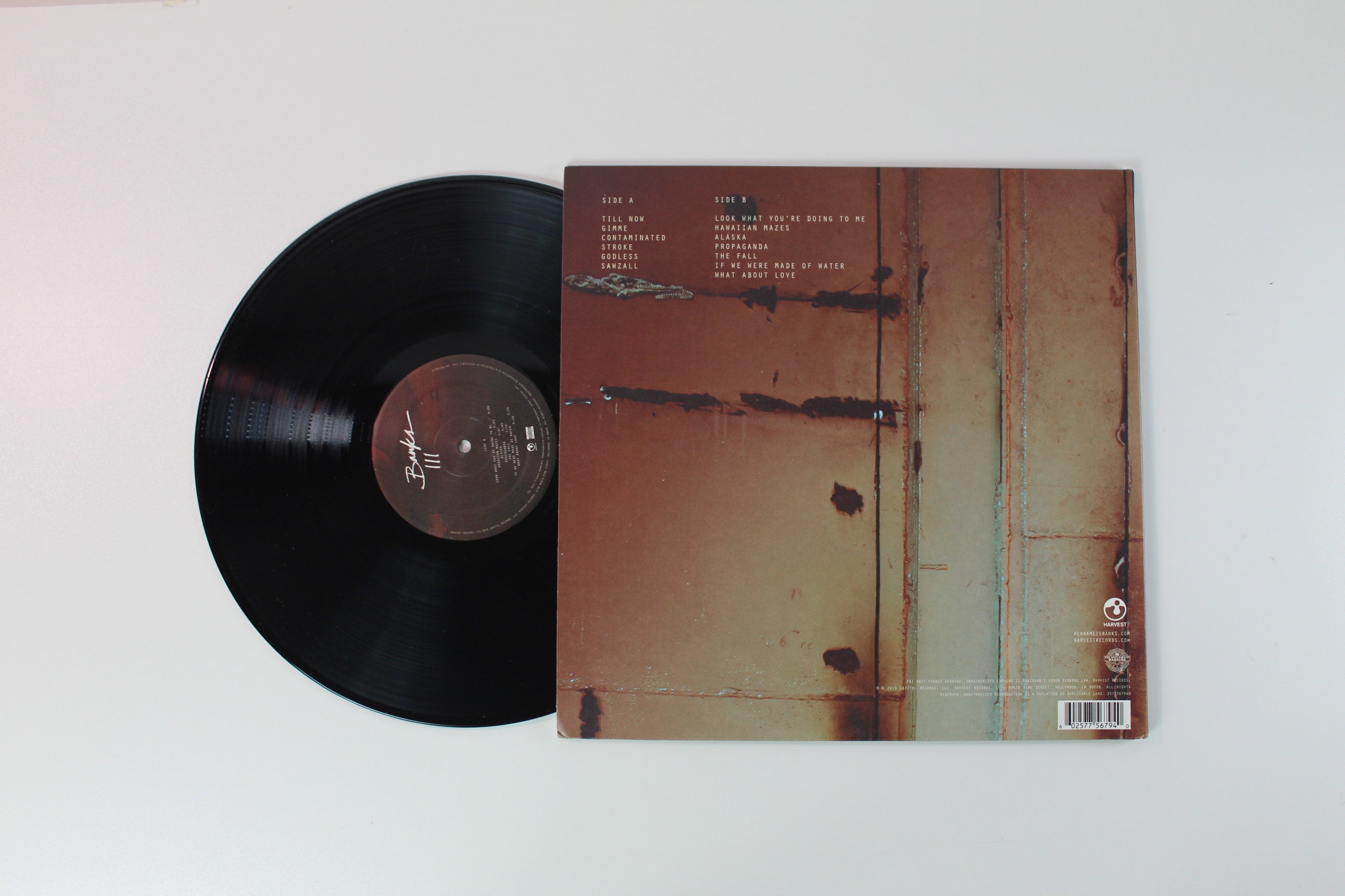 BANKS - III on Harvest