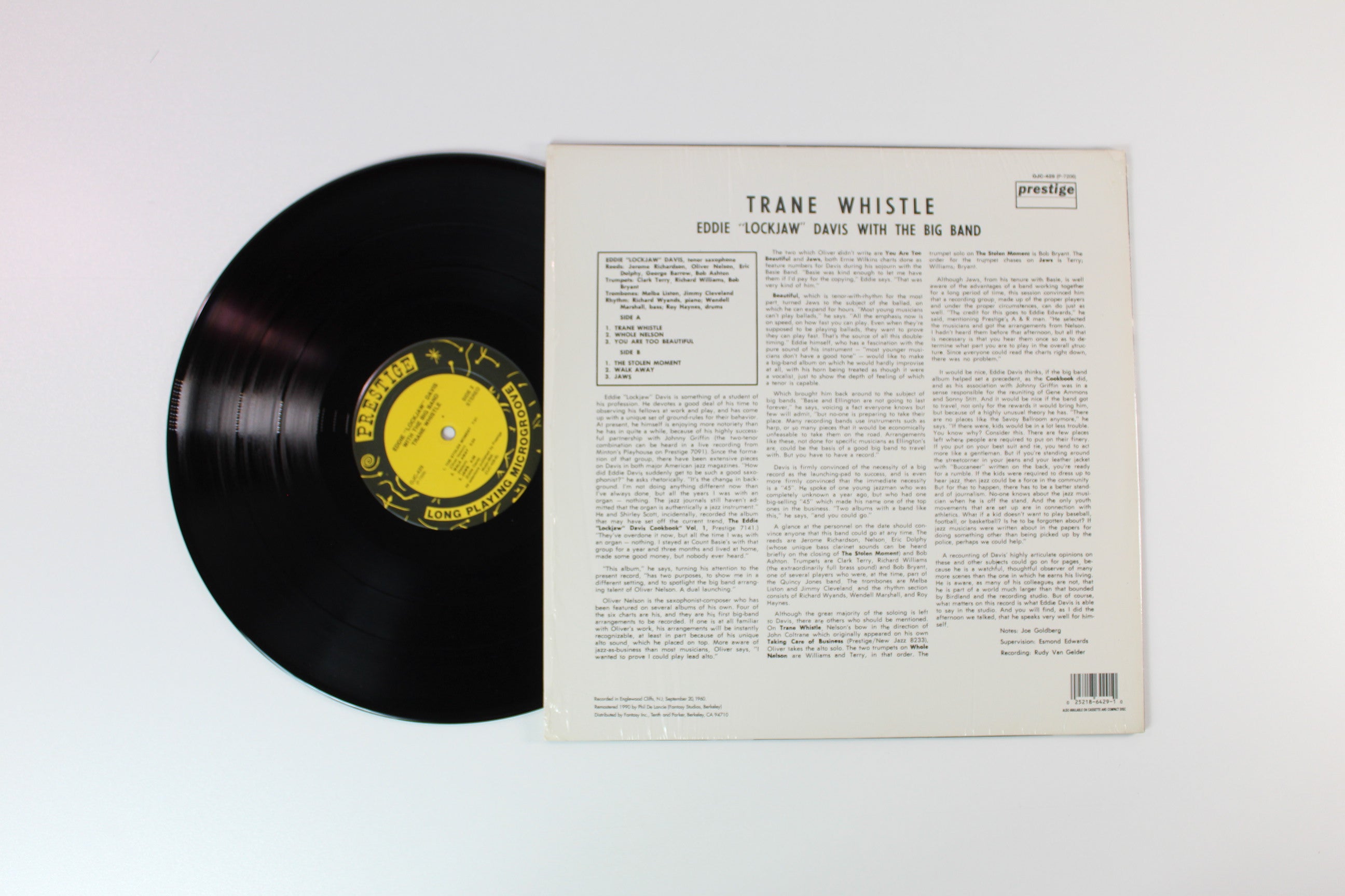 Eddie "Lockjaw" Davis Big Band - Trane Whistle on Original Jazz Classics