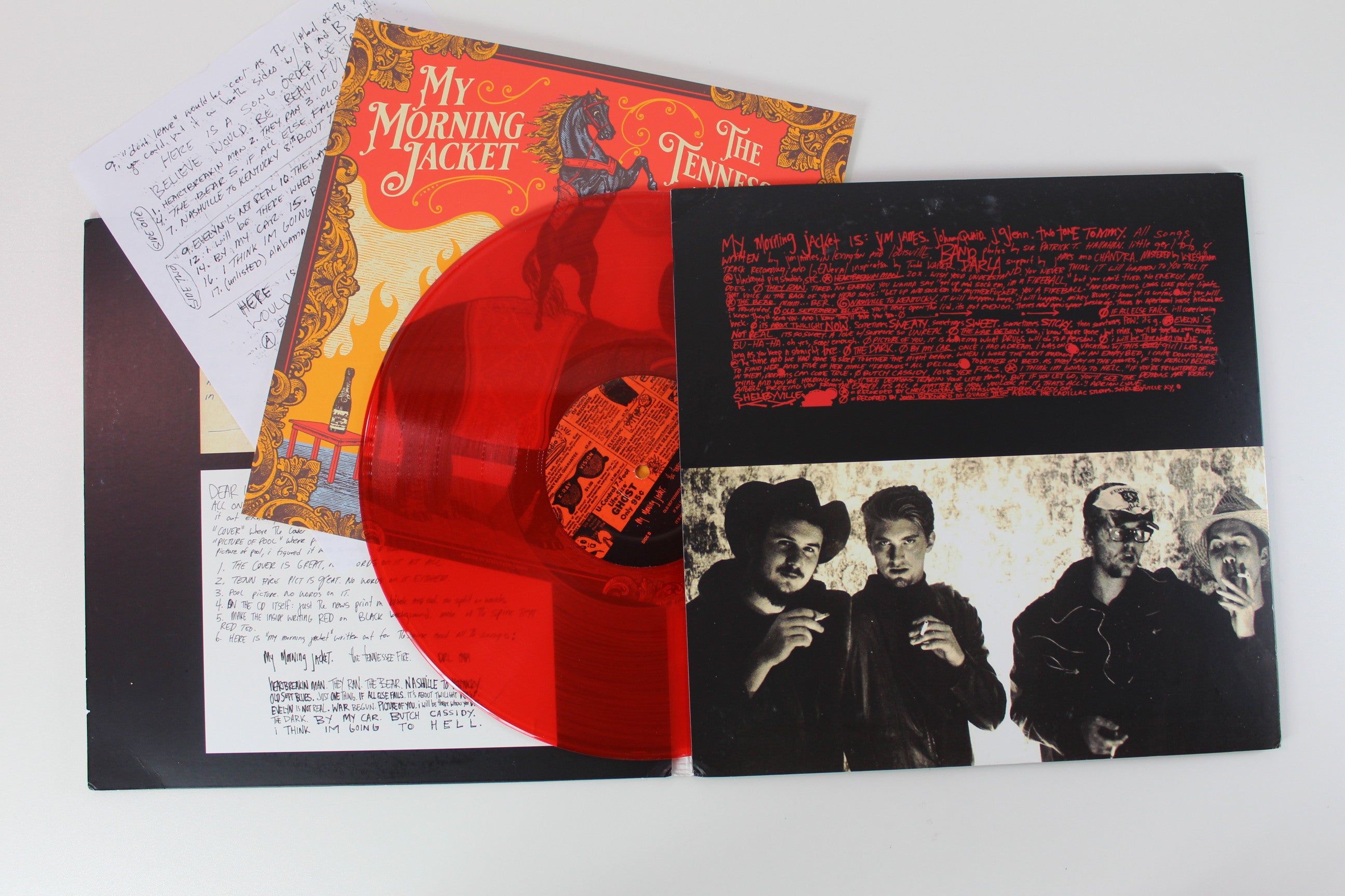 My Morning Jacket - The Tennessee Fire: 20th Anniversary Edition on Darla Records – Deluxe Edition – Red Vinyl – Reissue