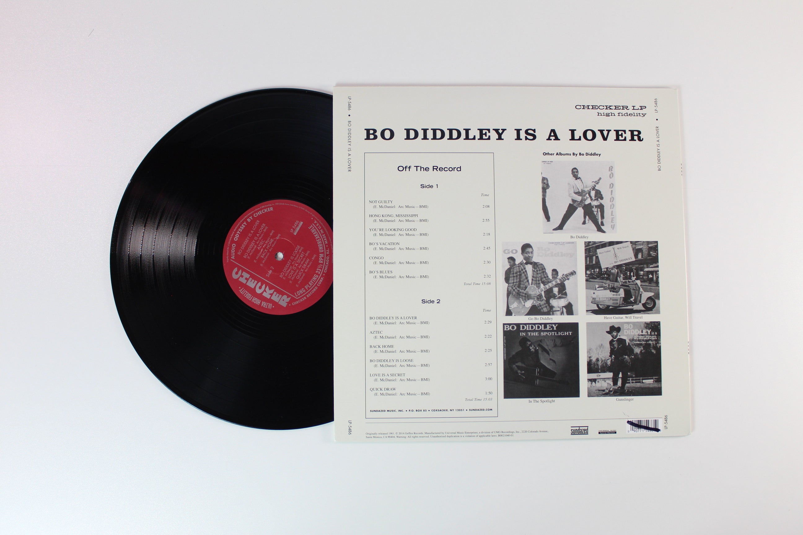 Bo Diddley - Bo Diddley Is A... Lover on Sundazed Music