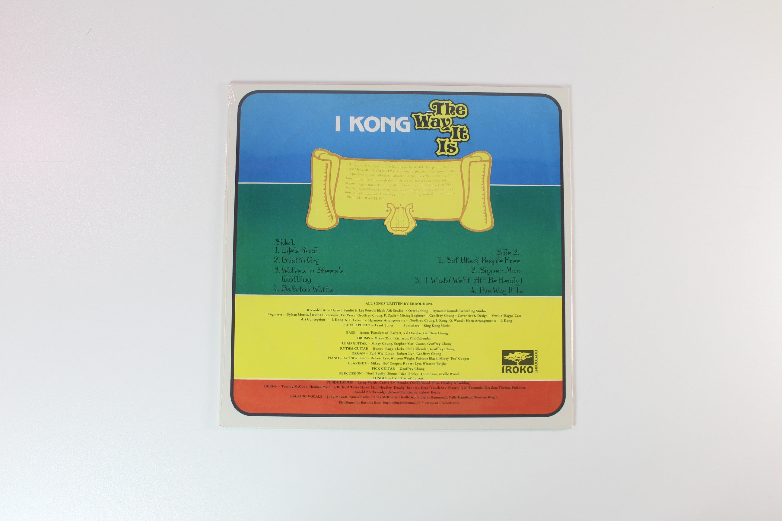 I Kong - The Way It Is on Iroko Records - Sealed Reissue