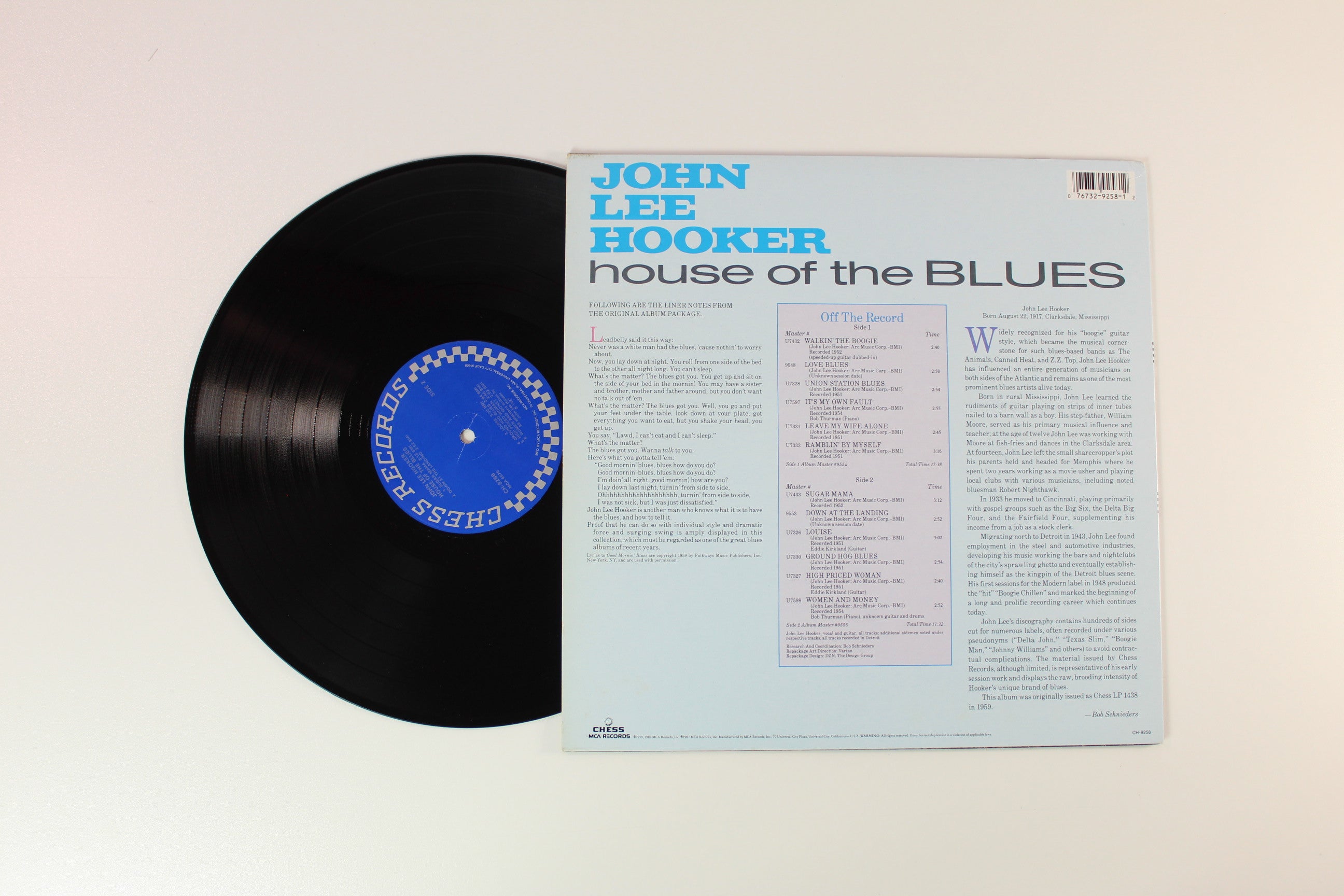 John Lee Hooker - House Of The Blues on Chess