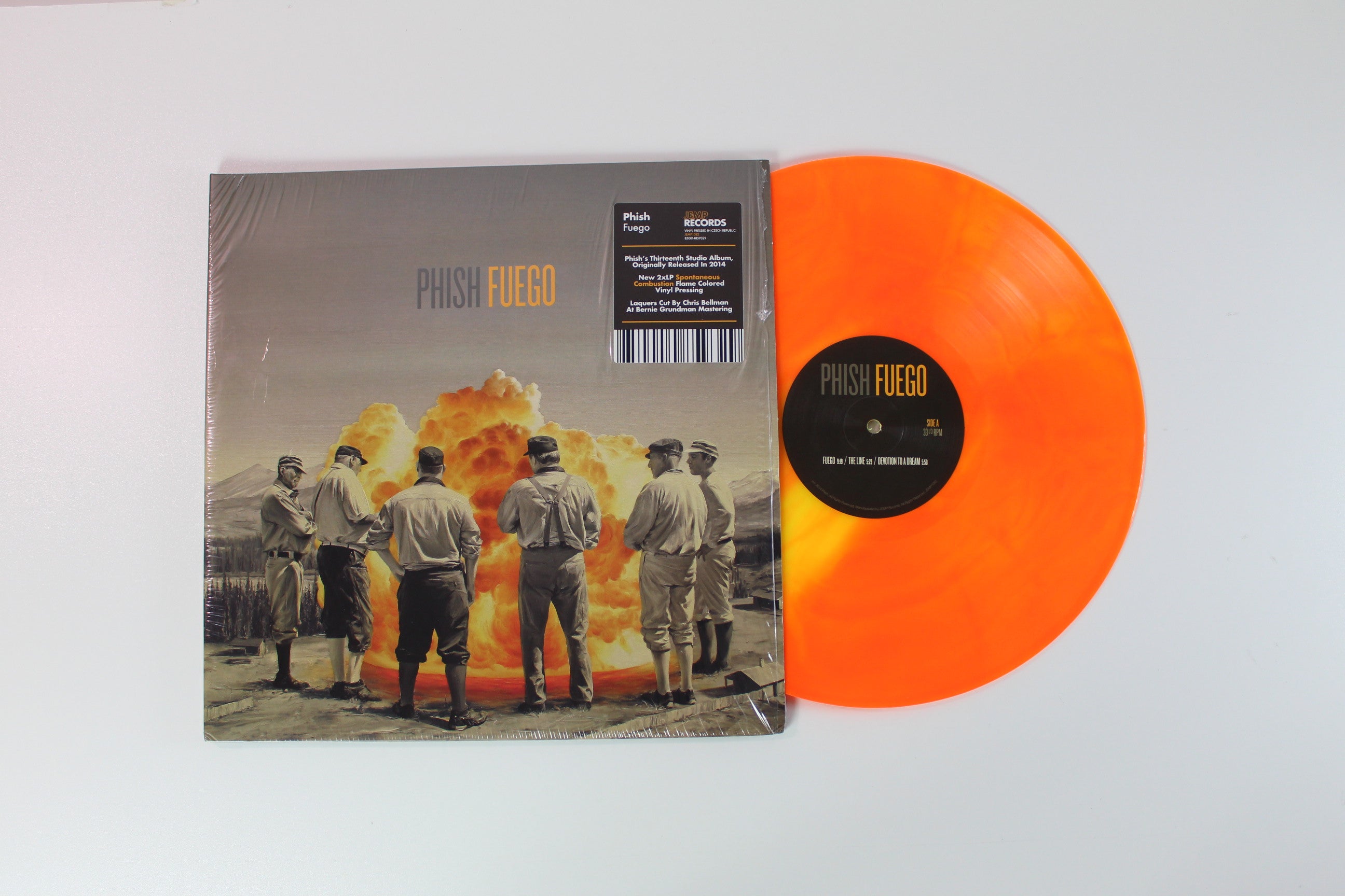 Phish - Fuego on Jemp Spontaneous Combustion Colored Vinyl