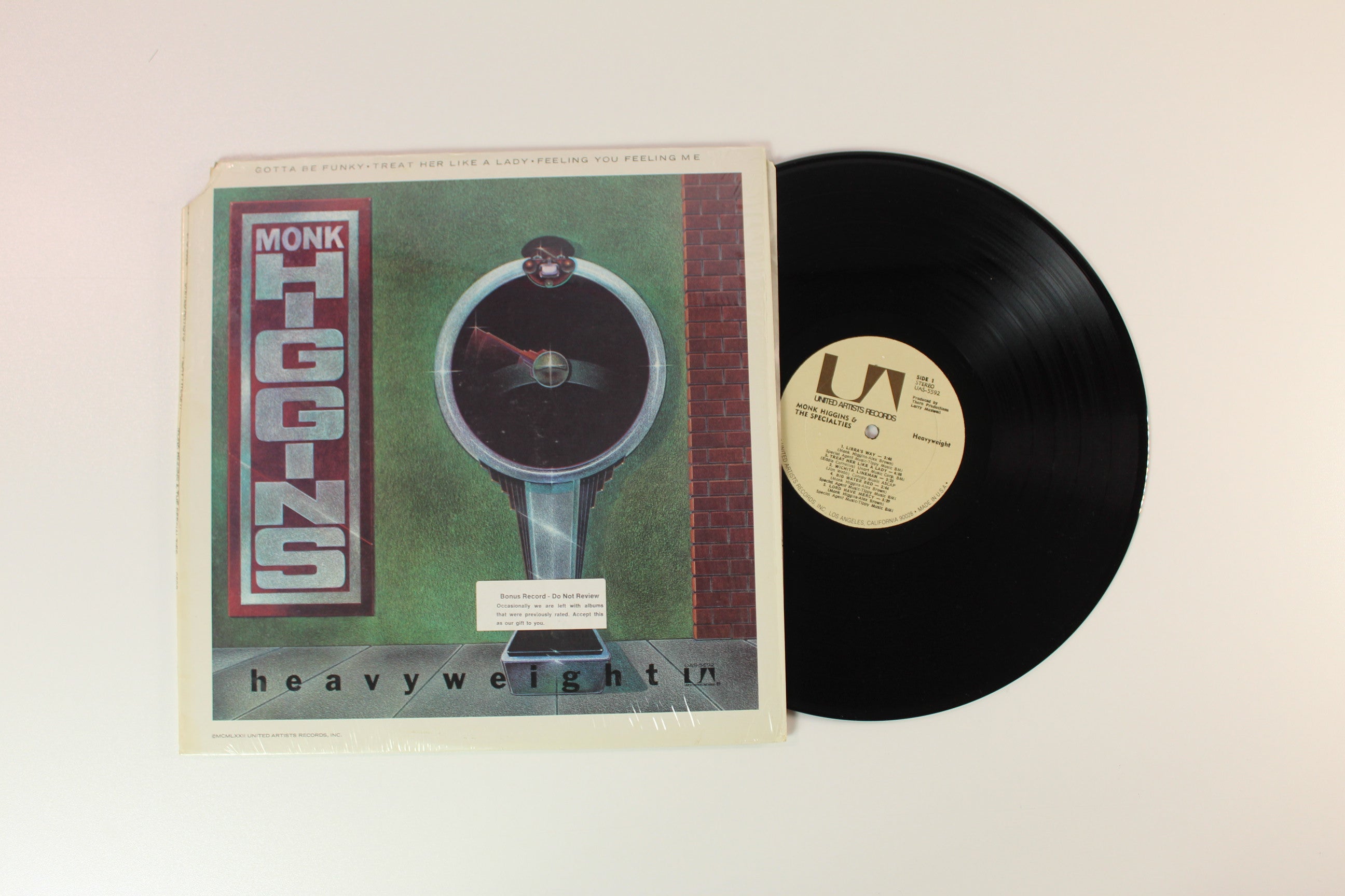 Monk Higgins - Heavyweight on United Artists Records