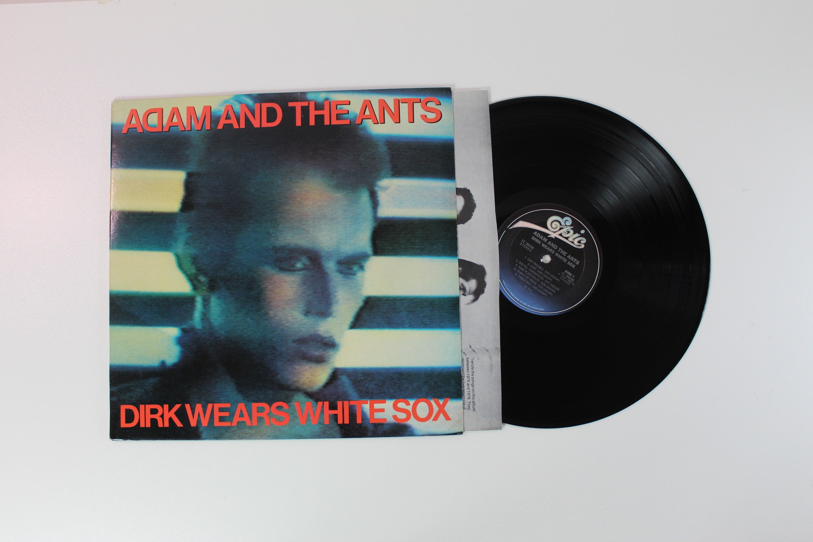 Adam And The Ants - Dirk Wears White Sox on Epic Reissue