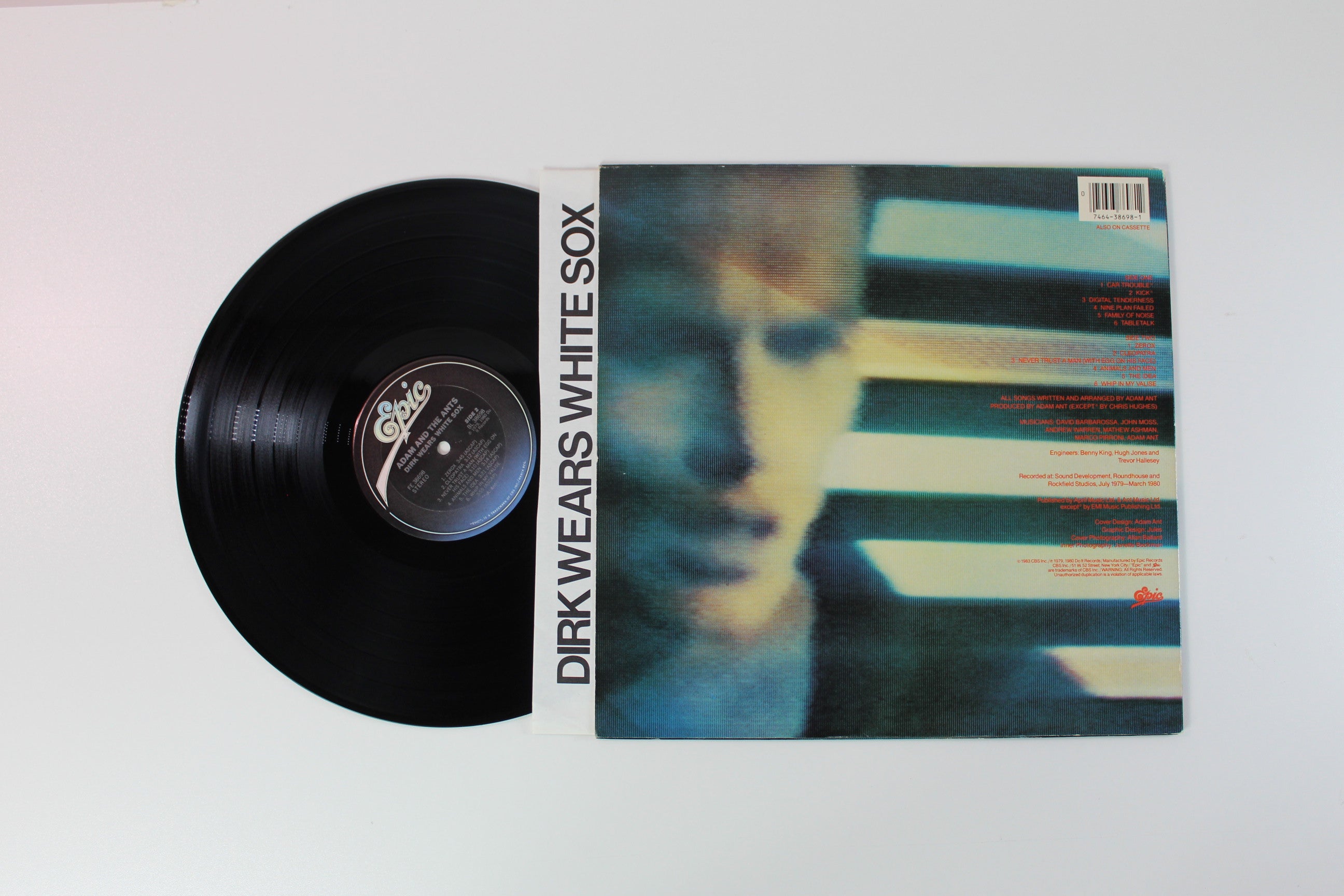 Adam And The Ants - Dirk Wears White Sox on Epic Reissue