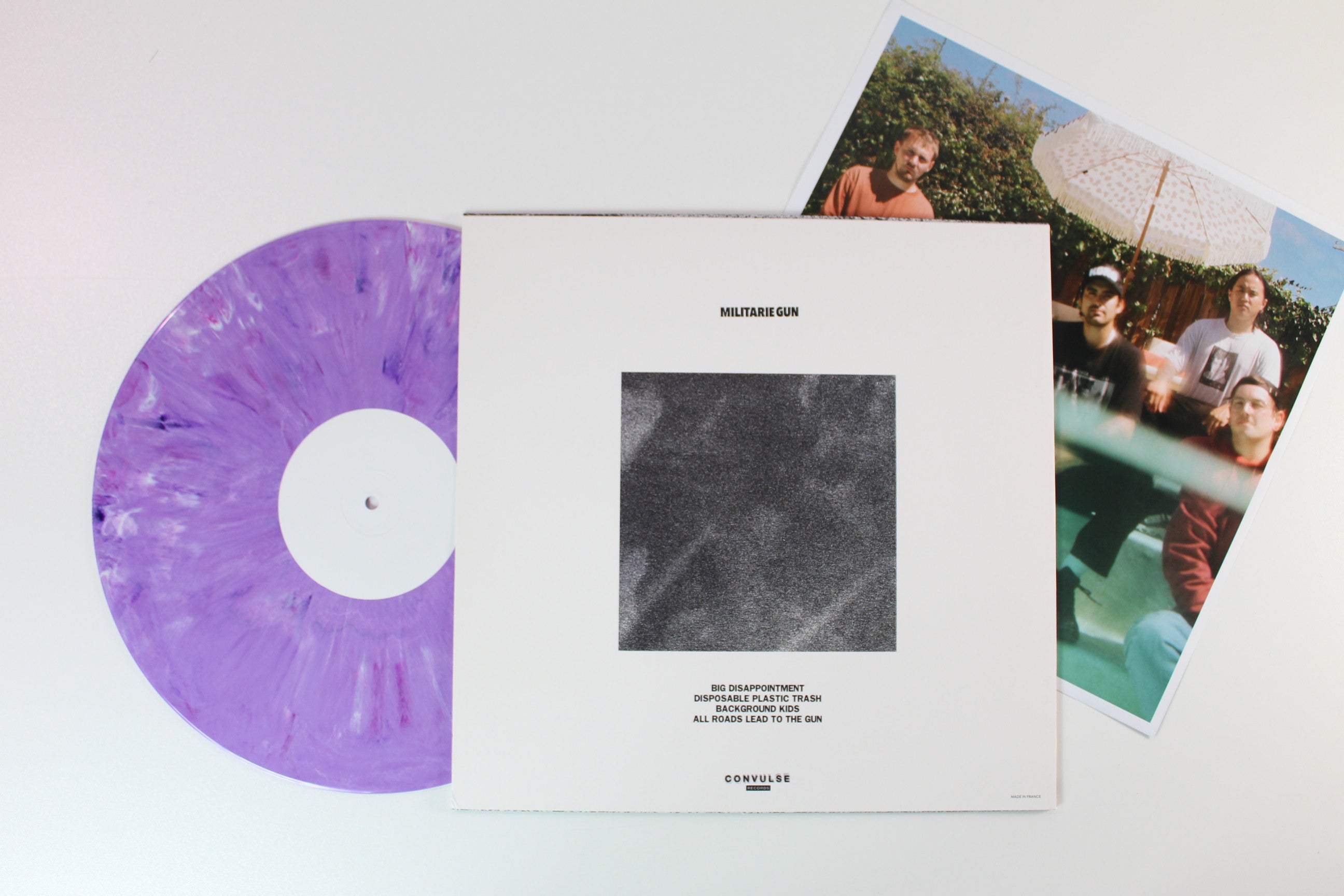 Militarie Gun - All Roads Lead To The Gun II on Convulse Records - Purple Swirl Vinyl