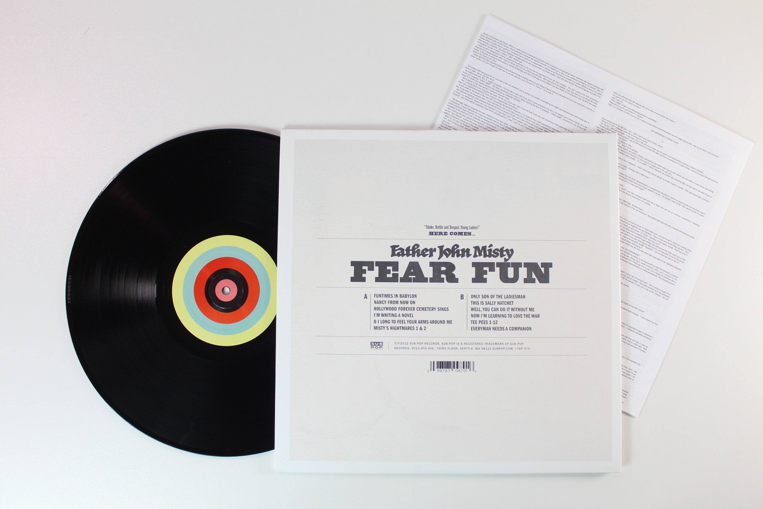 Father John Misty - Fear Fun on Sub Pop