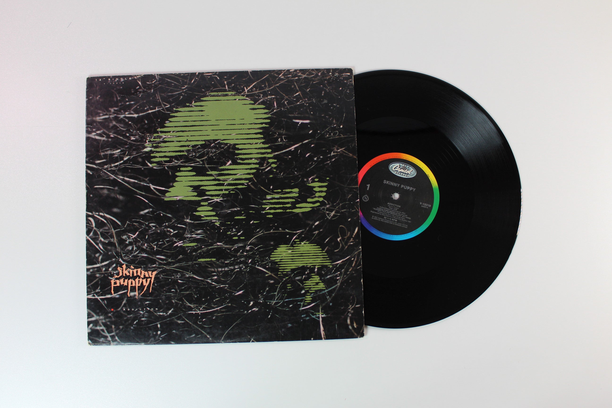Skinny Puppy - Addiction on Capitol Records 12" Single