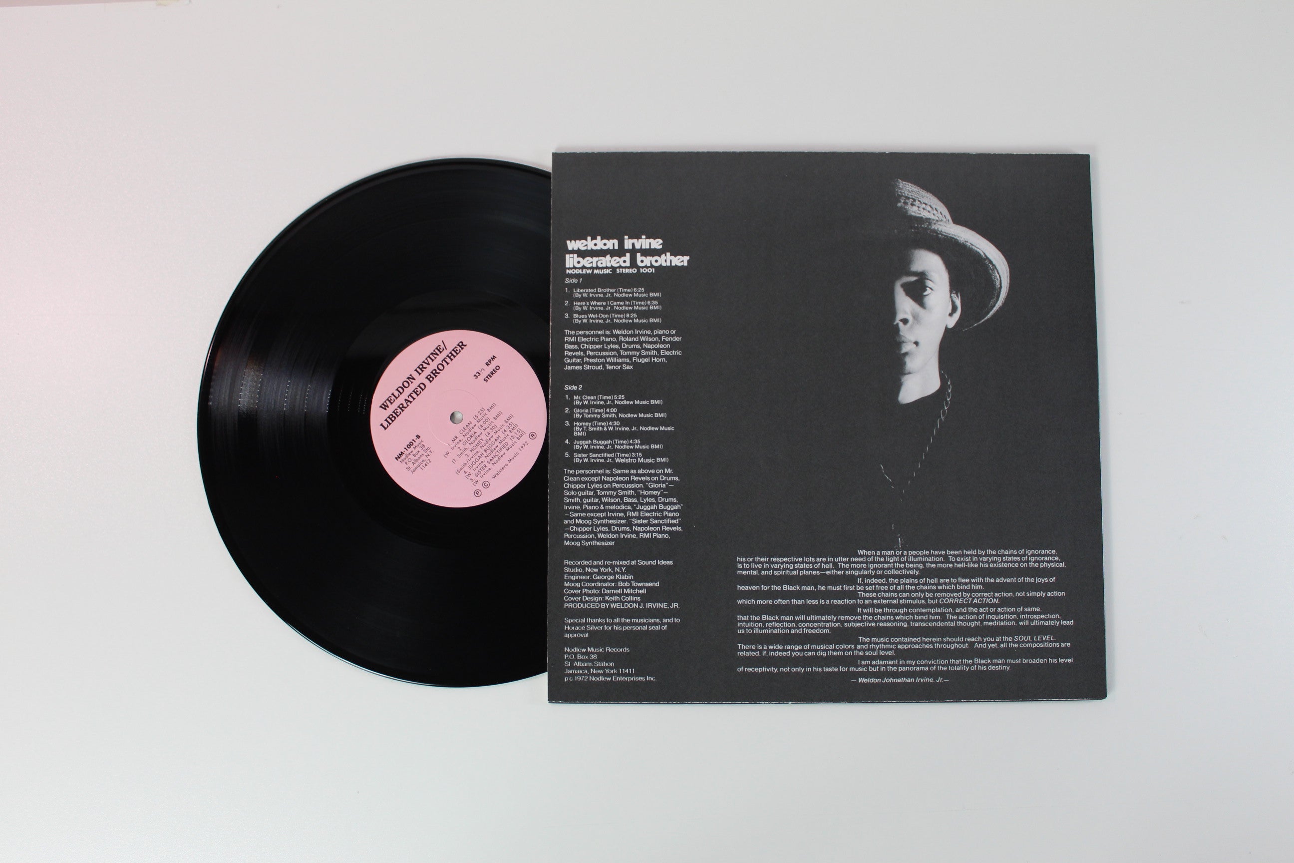 Weldon Irvine - Liberated Brother on Nodlew Reissue