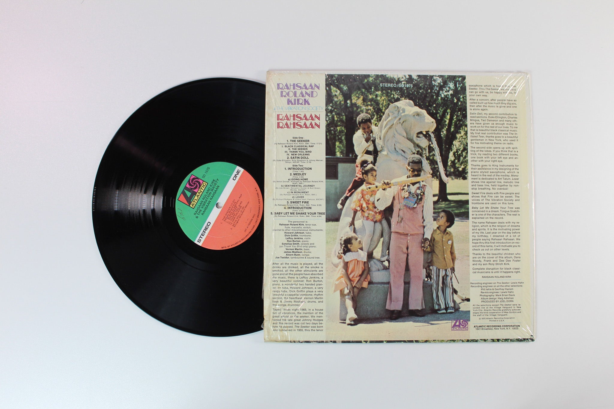 Rahsaan Roland Kirk & The Vibration Society - Rahsaan Rahsaan on Atlantic