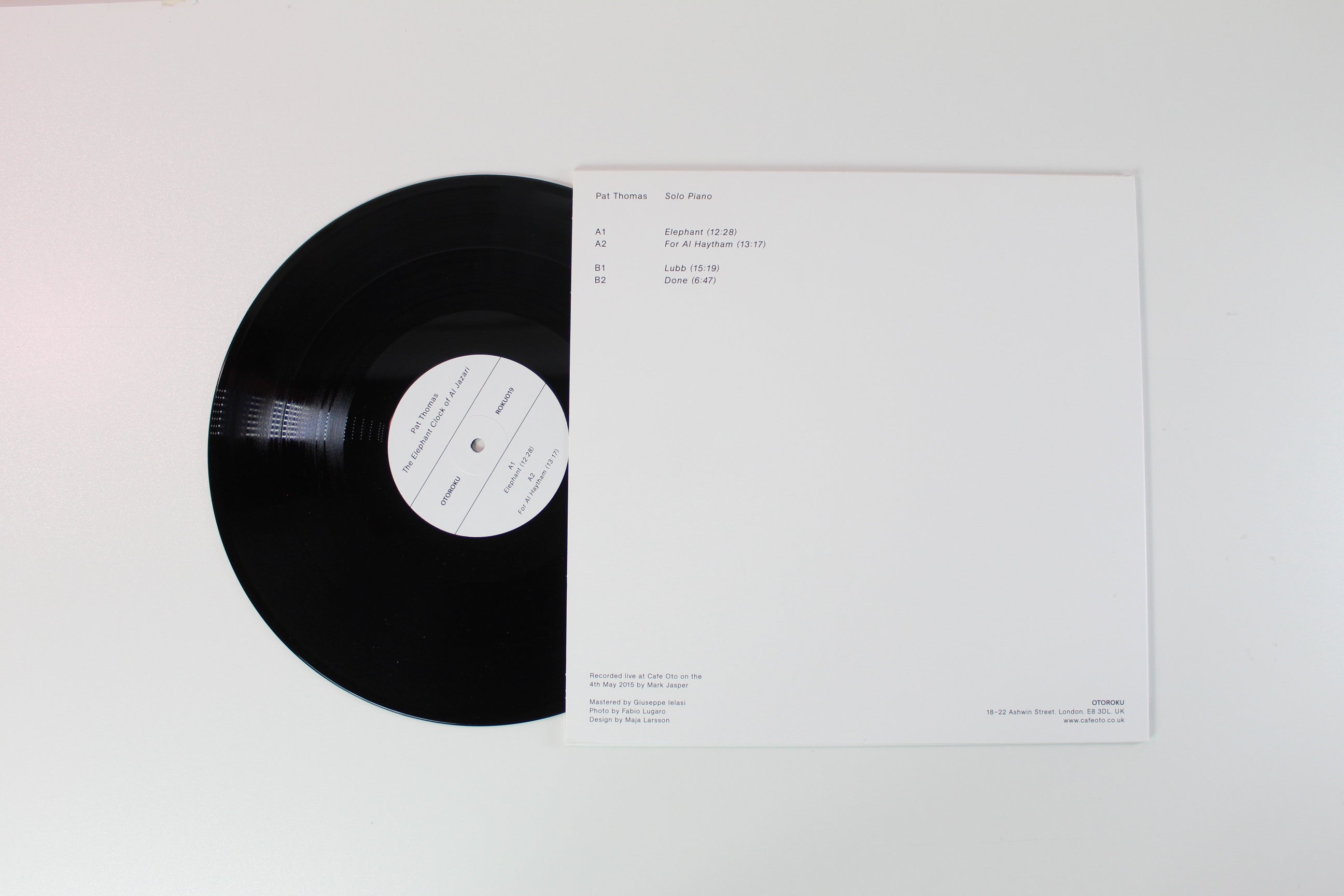 Pat Thomas - The Elephant Clock Of Al Jazari on Otoruku Ltd Edition