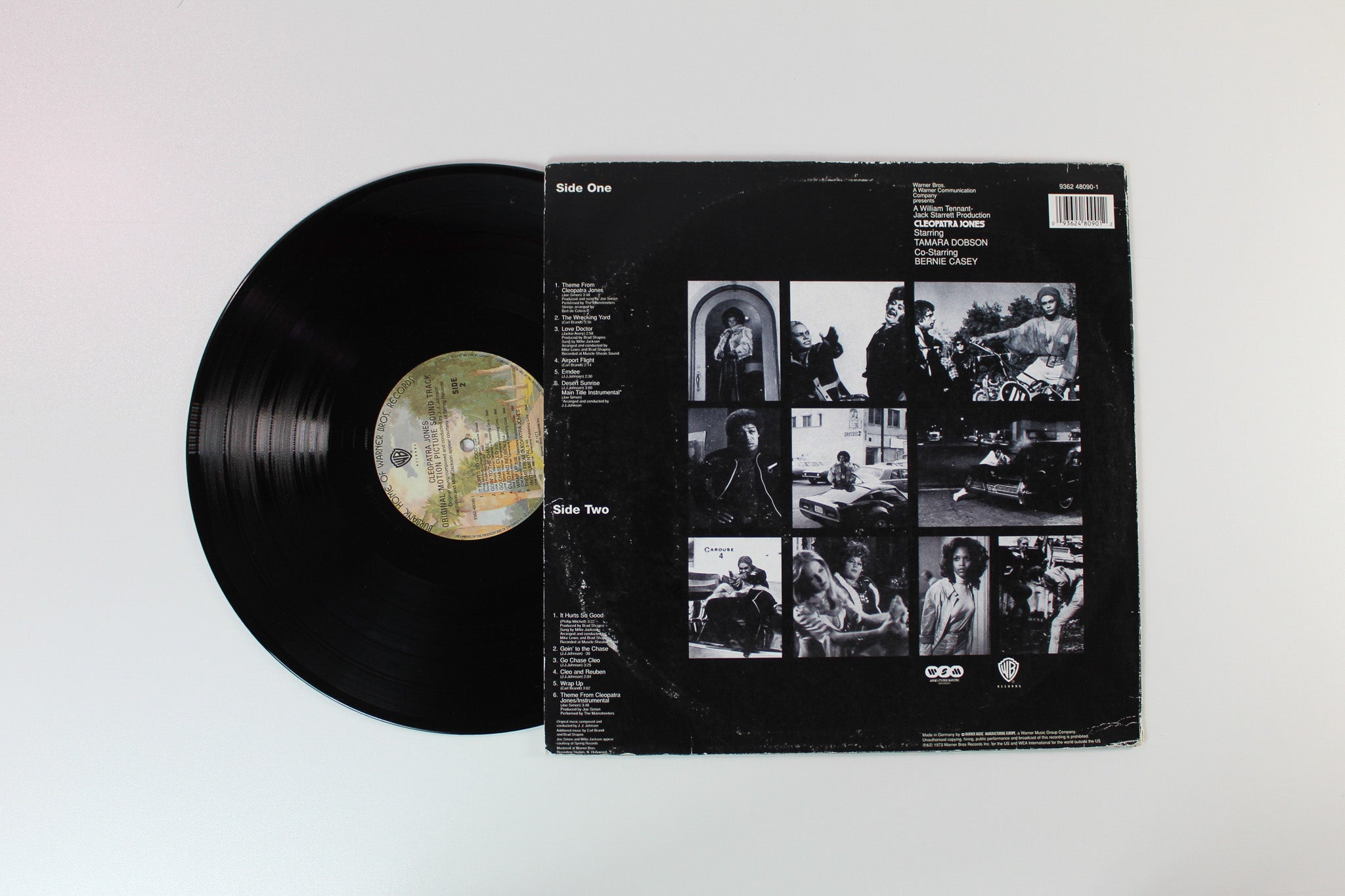 J.J. Johnson - Cleopatra Jones (Original Soundtrack) on Warner Bros German Reissue