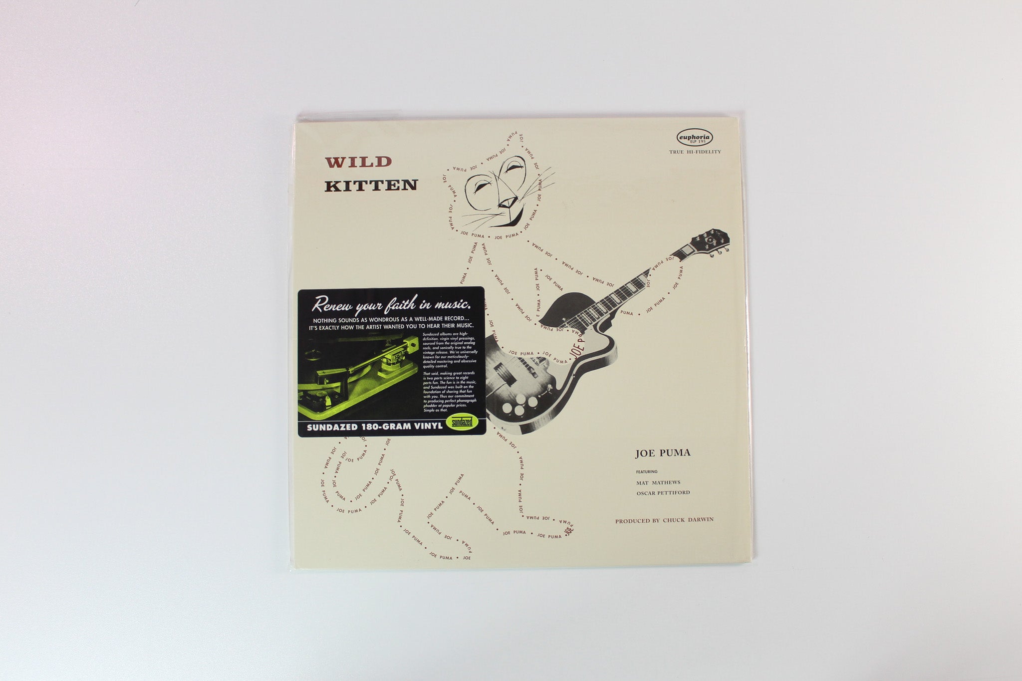 Joe Puma - Wild Kitten on Euphoria Jazz 180 Gram Reissue