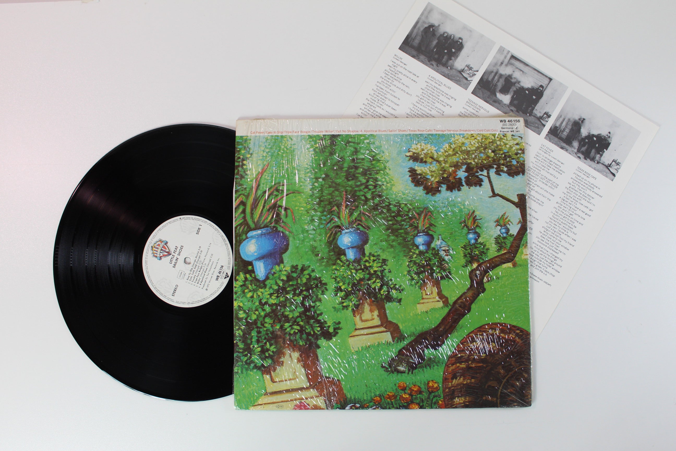 Little Feat - Sailin' Shoes on Warner Bros European Reissue