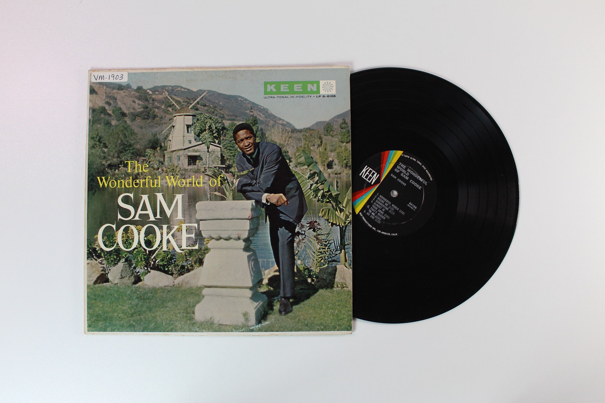 Sam Cooke - The Wonderful World Of Sam Cooke on Keen Mono