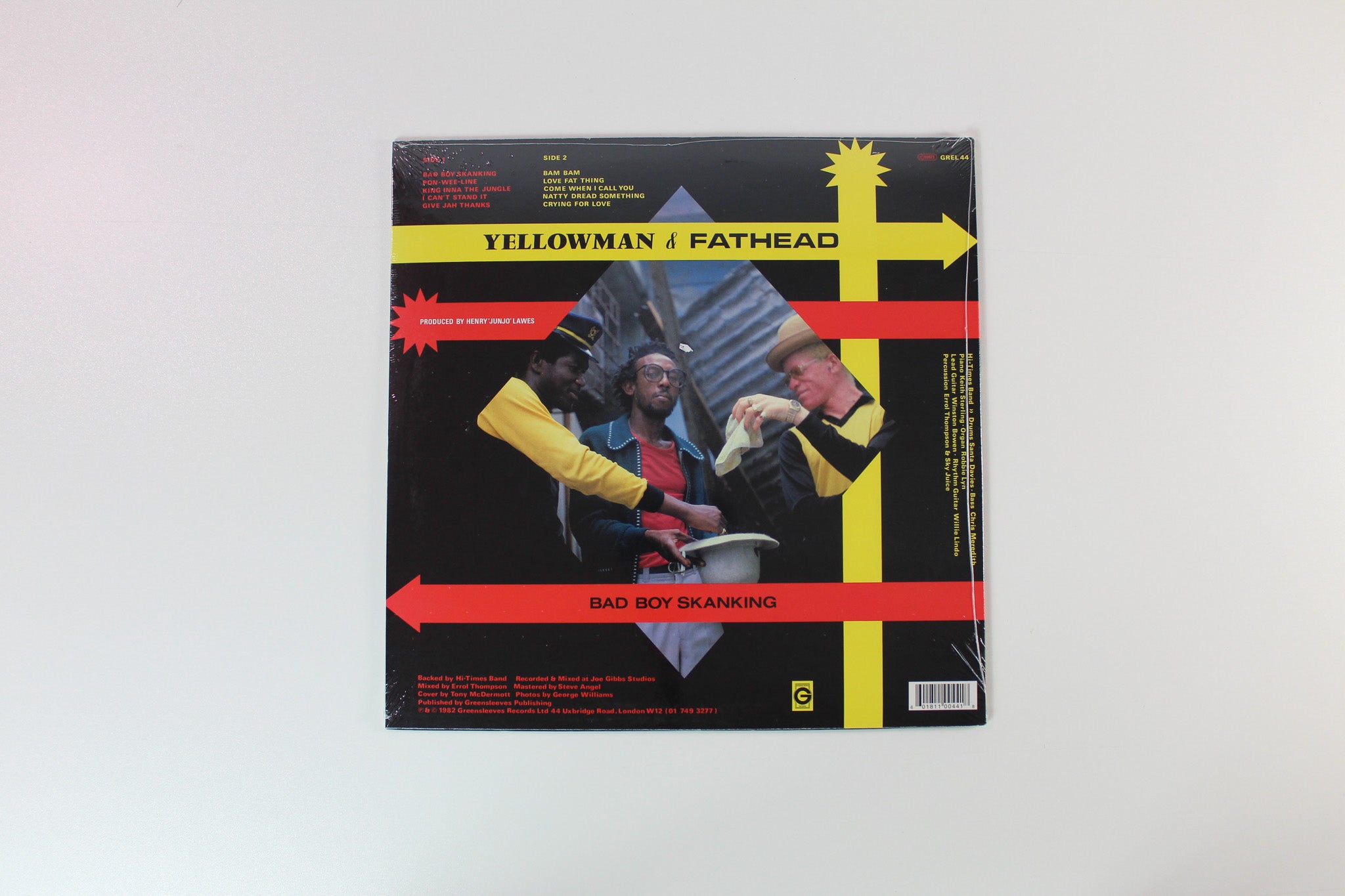 Yellowman & Fathead - Bad Boy Skanking on Greensleeves Reissue Sealed