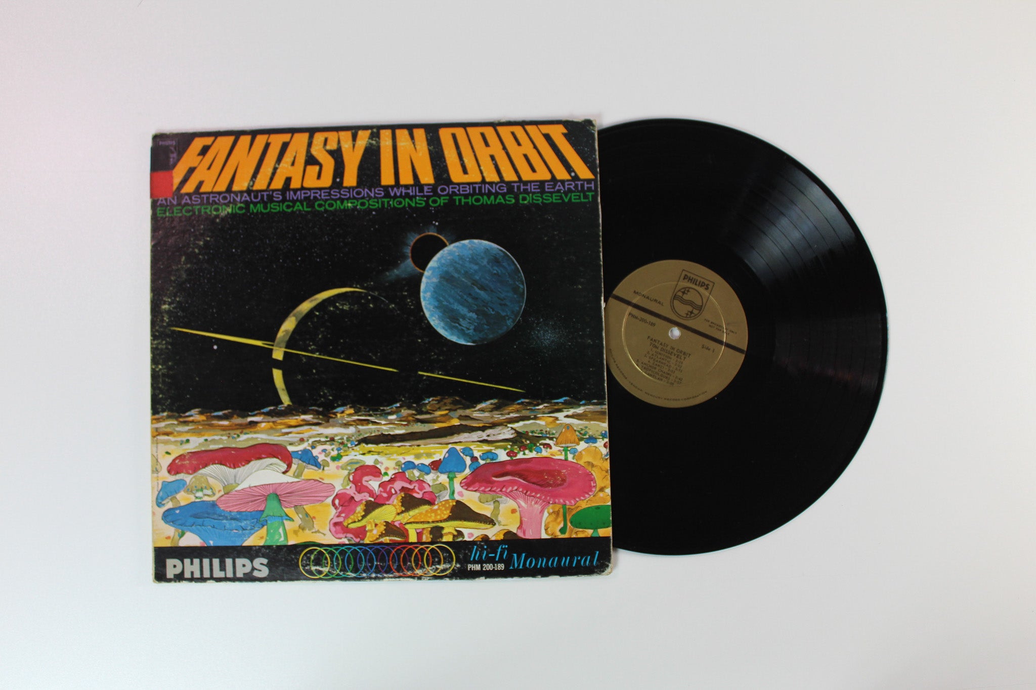 Tom Dissevelt - Fantasy In Orbit: An Astronaut's Impressions While Orbiting The Earth on Philips Stereo Promo