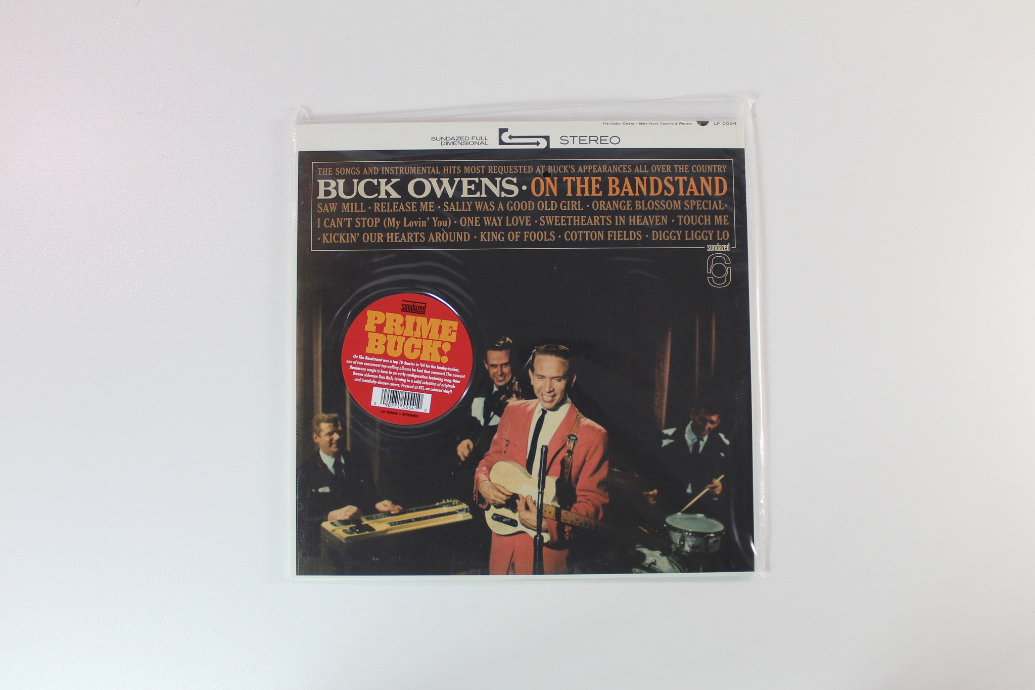 Buck Owens - On The Bandstand on Sundazed Gold Vinyl Reissue Sealed