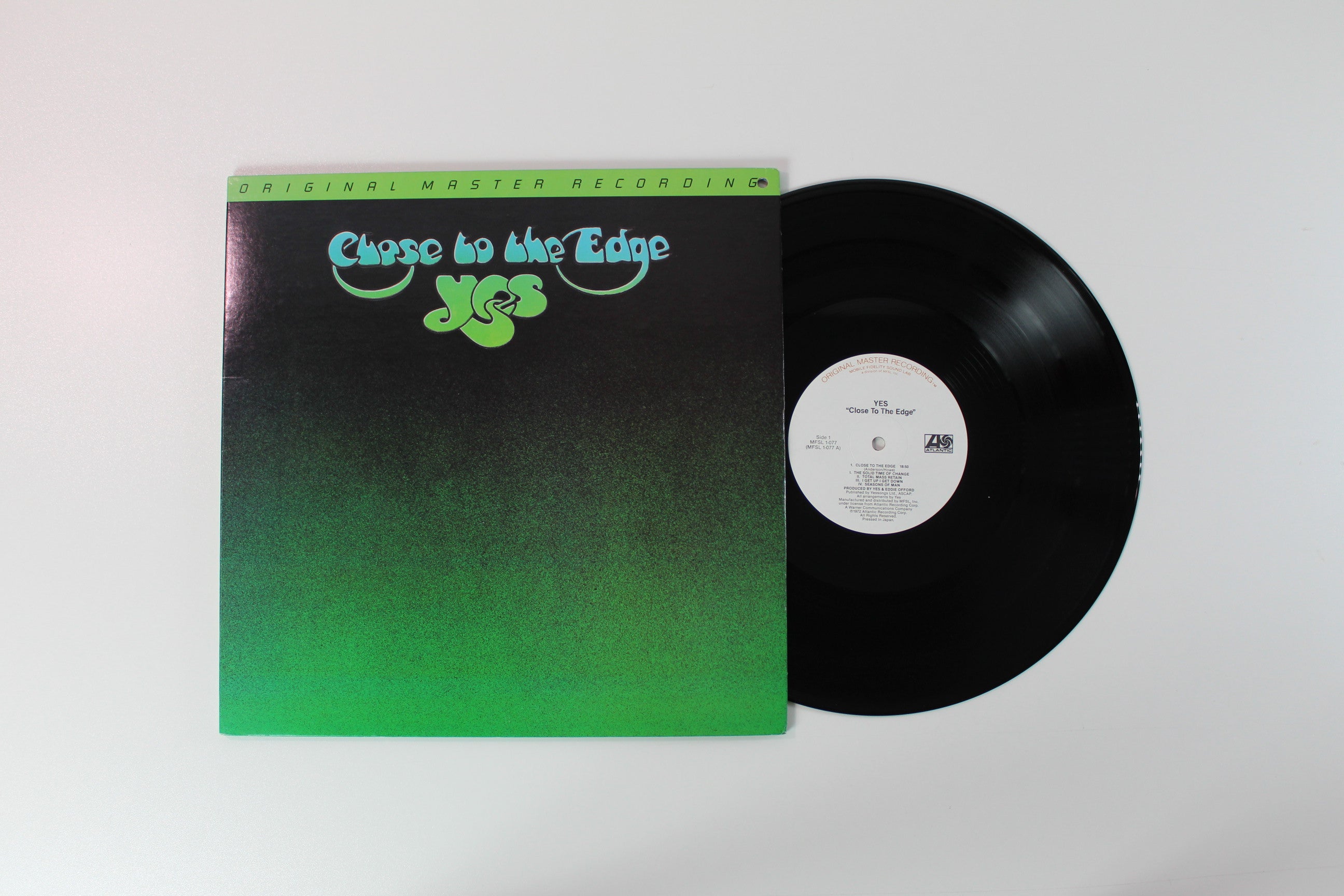 Yes - Close To The Edge on Mobile Fidelity Sound Lab Reissue