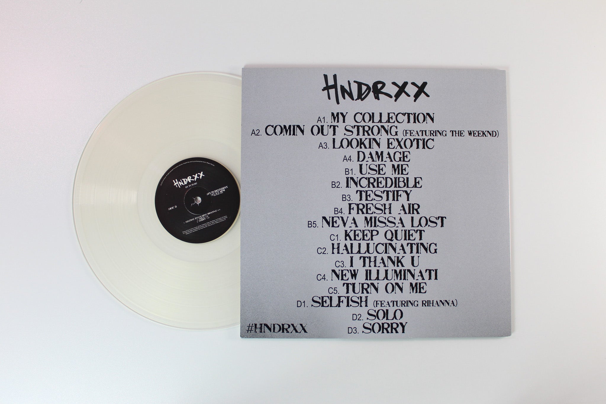 Future - HNDRXX Clear Vinyl Unofficial Pressing