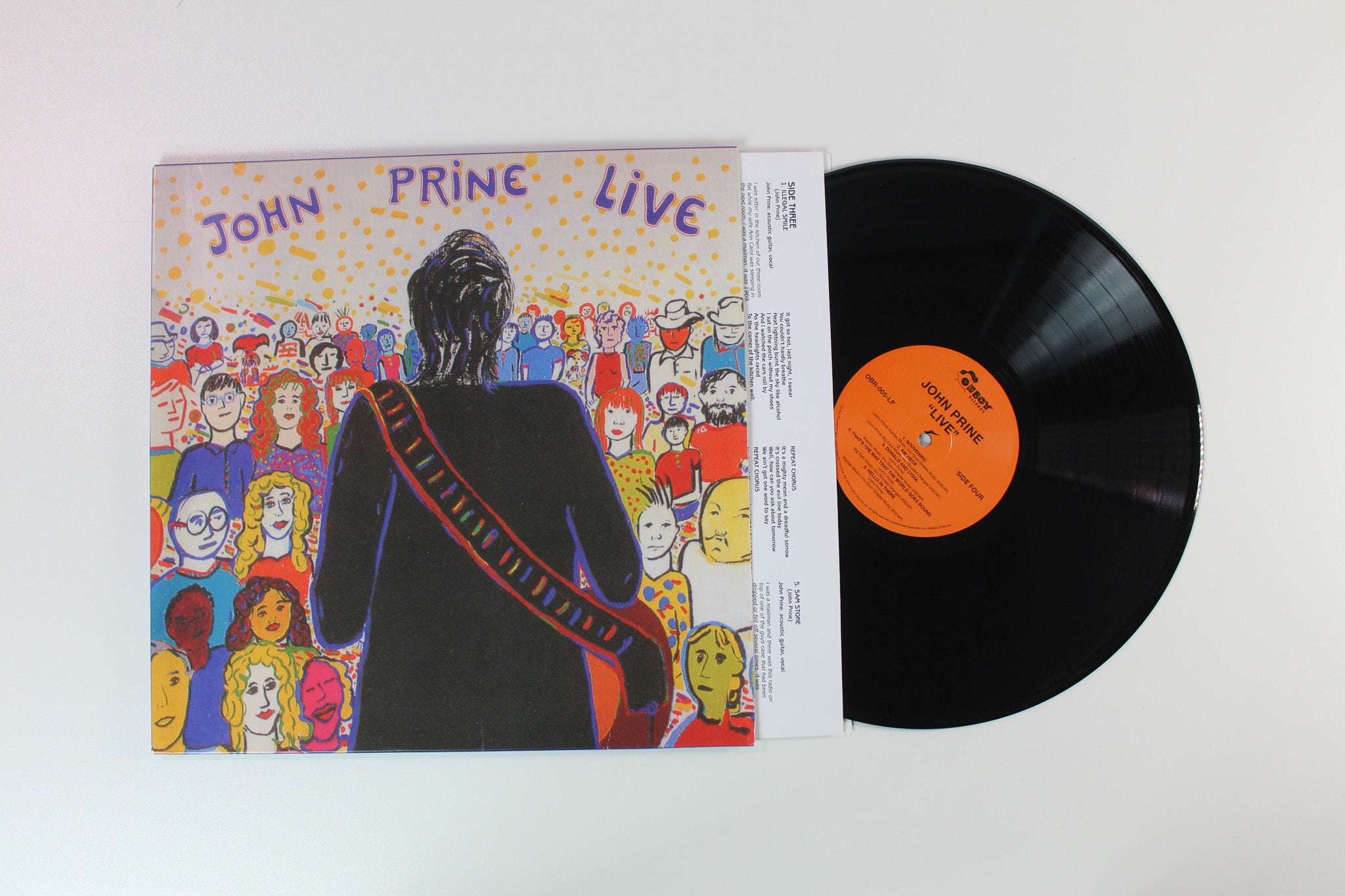 John Prine - John Prine Live on Oh Boy Reissue