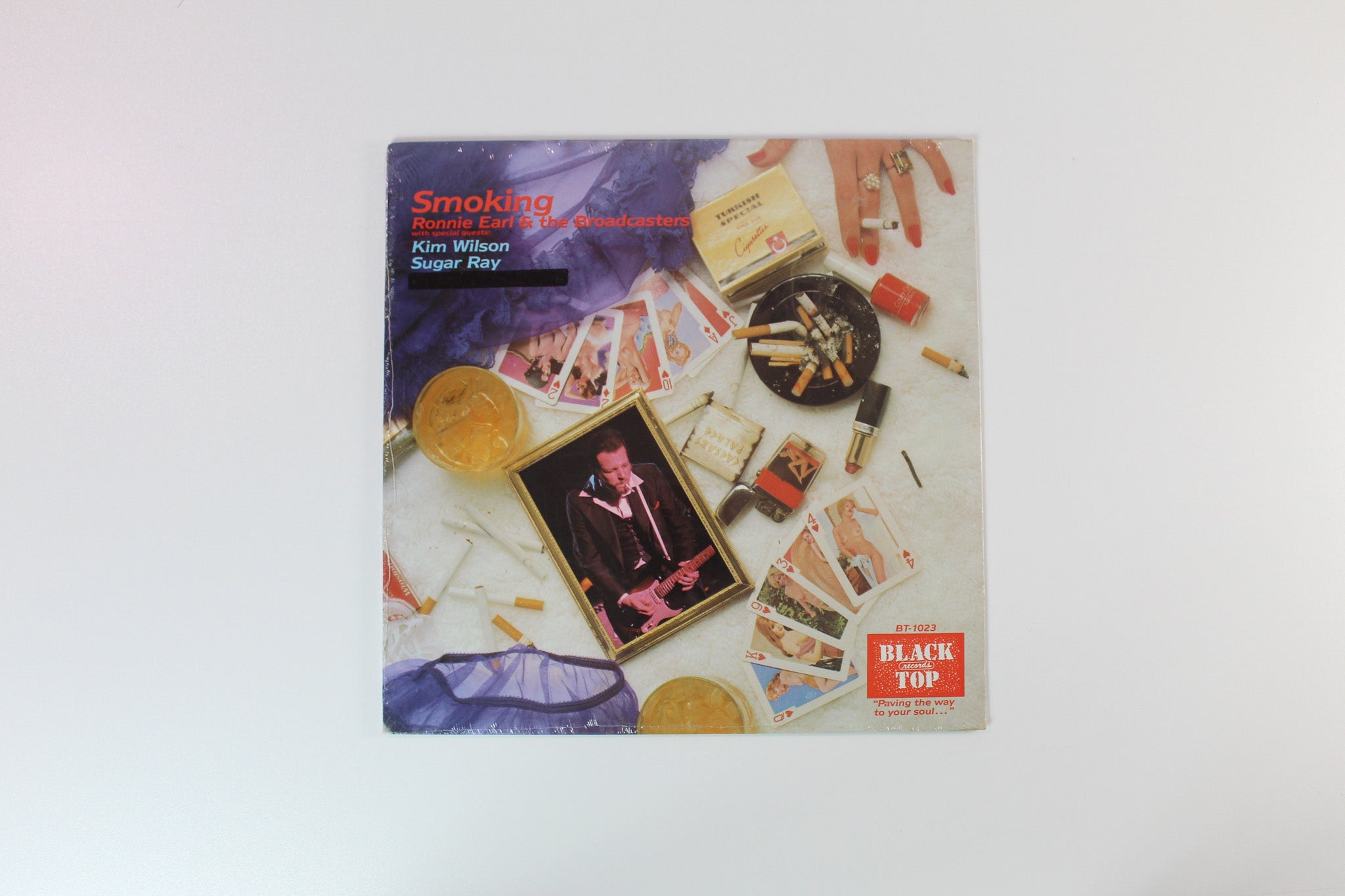Ronnie Earl And The Broadcasters - Smoking on Black Top Records Sealed