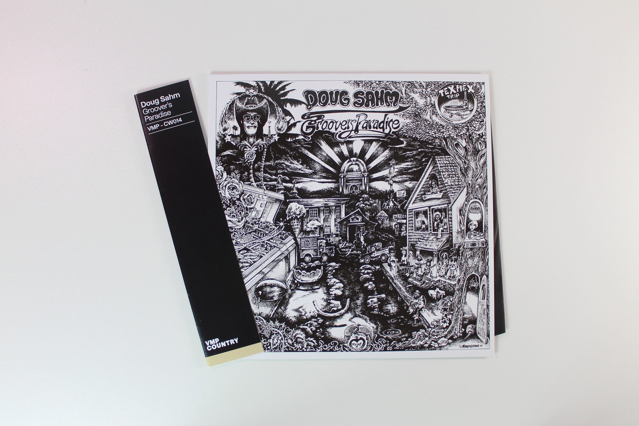 Doug Sahm - Groover's Paradise on Warner Vinyl Me Please 180 Gram Orange Vinyl Reissue