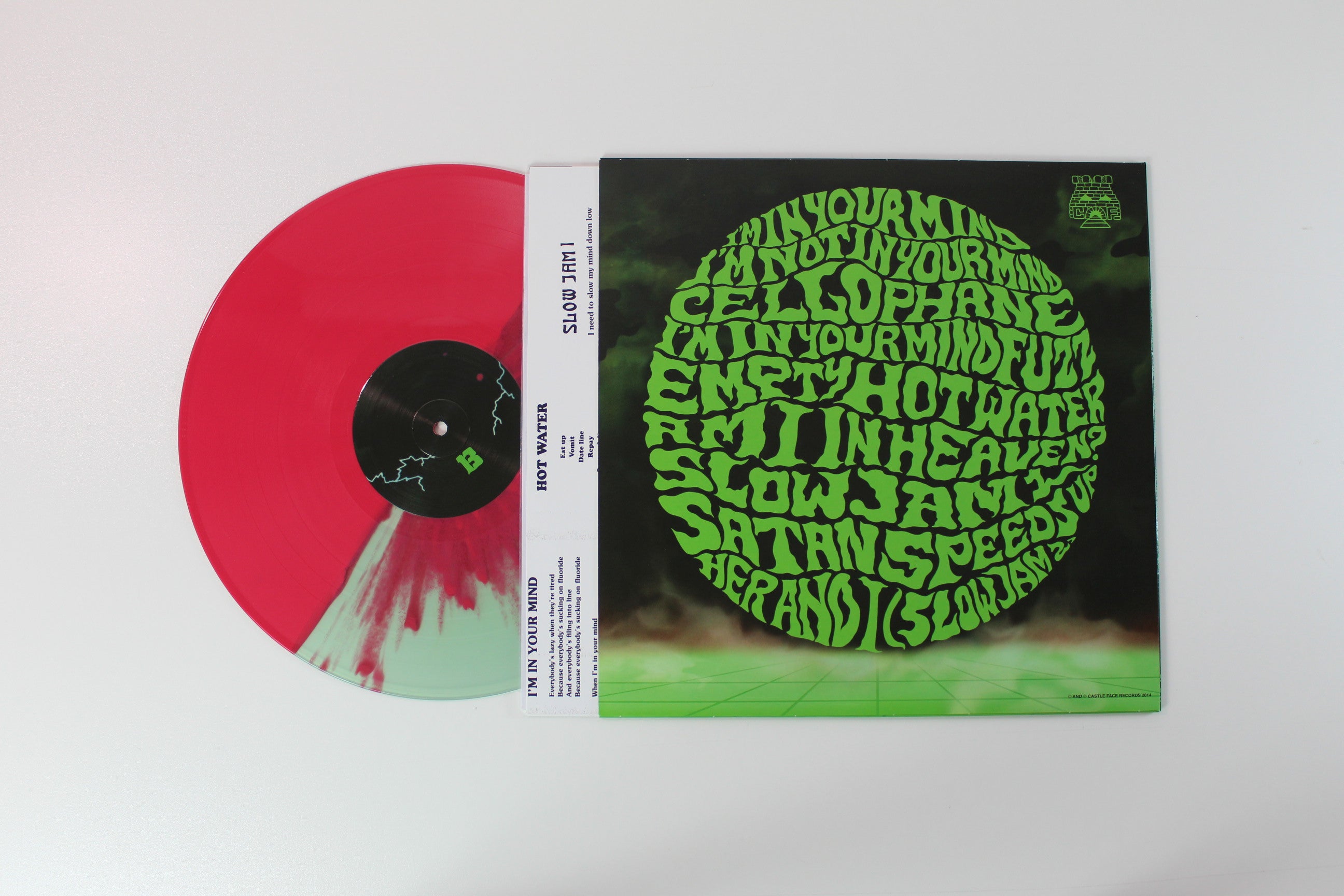 King Gizzard And The Lizard Wizard - I'm In Your Mind Fuzz on Castle Face Ltd Magenta / Coke Bottle Clear With Magenta Split Reissue
