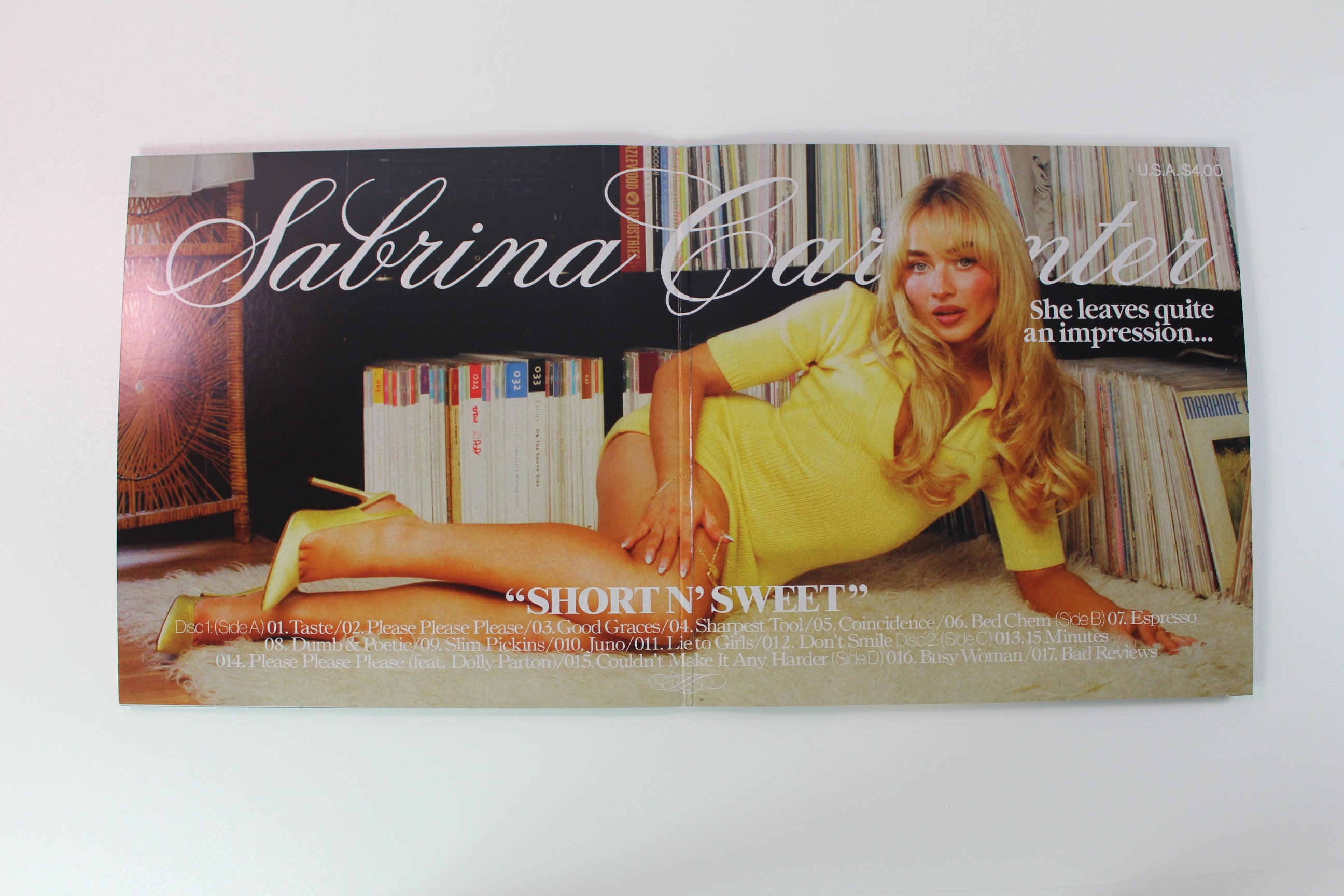 Sabrina Carpenter - Short N' Sweet on Island Deluxe Edition Pearl Opaque Reissue