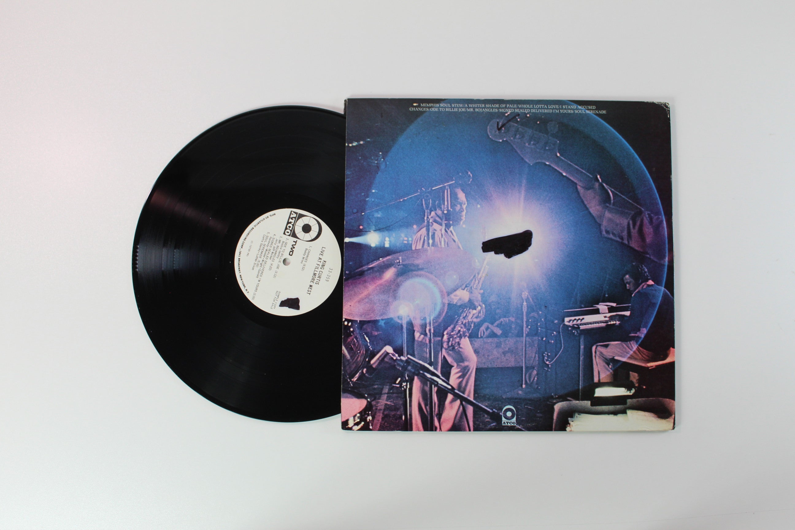 King Curtis - Live At Fillmore West on Atco Mono Promo