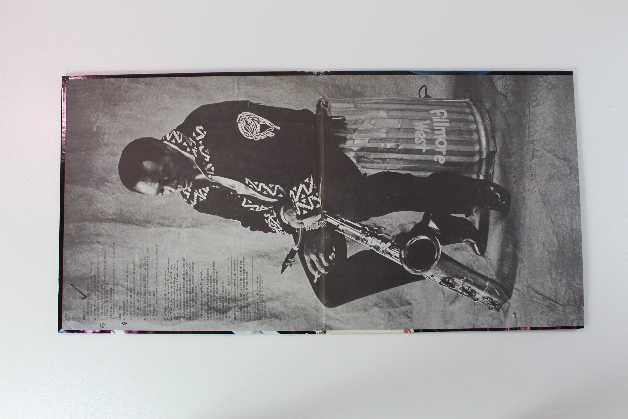 King Curtis - Live At Fillmore West on Atco Mono Promo