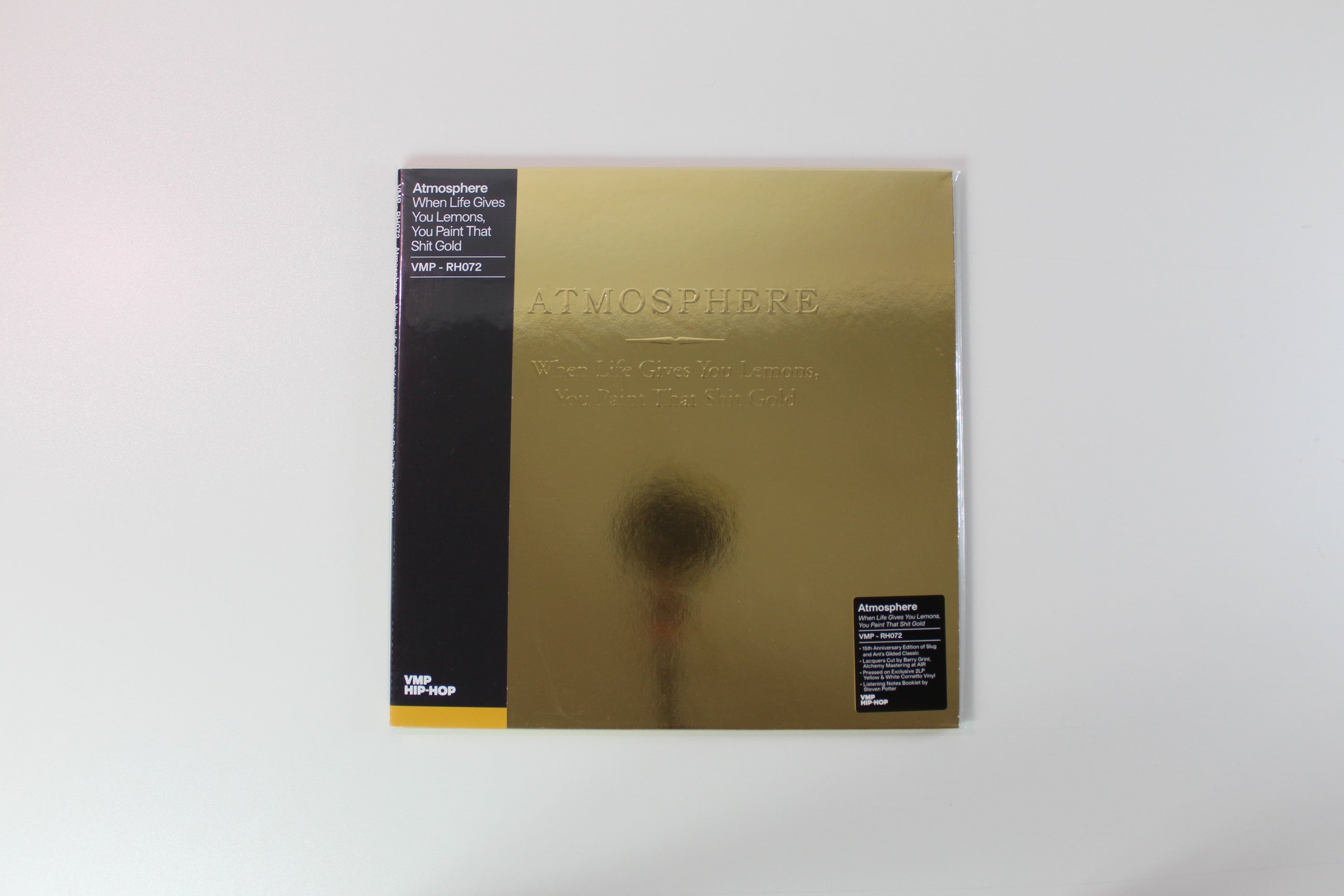 Atmosphere - When Life Gives You Lemons, You Paint That Shit Gold on Rhymesayers Vinyl Me Please Yellow & White Cornetto Reissue