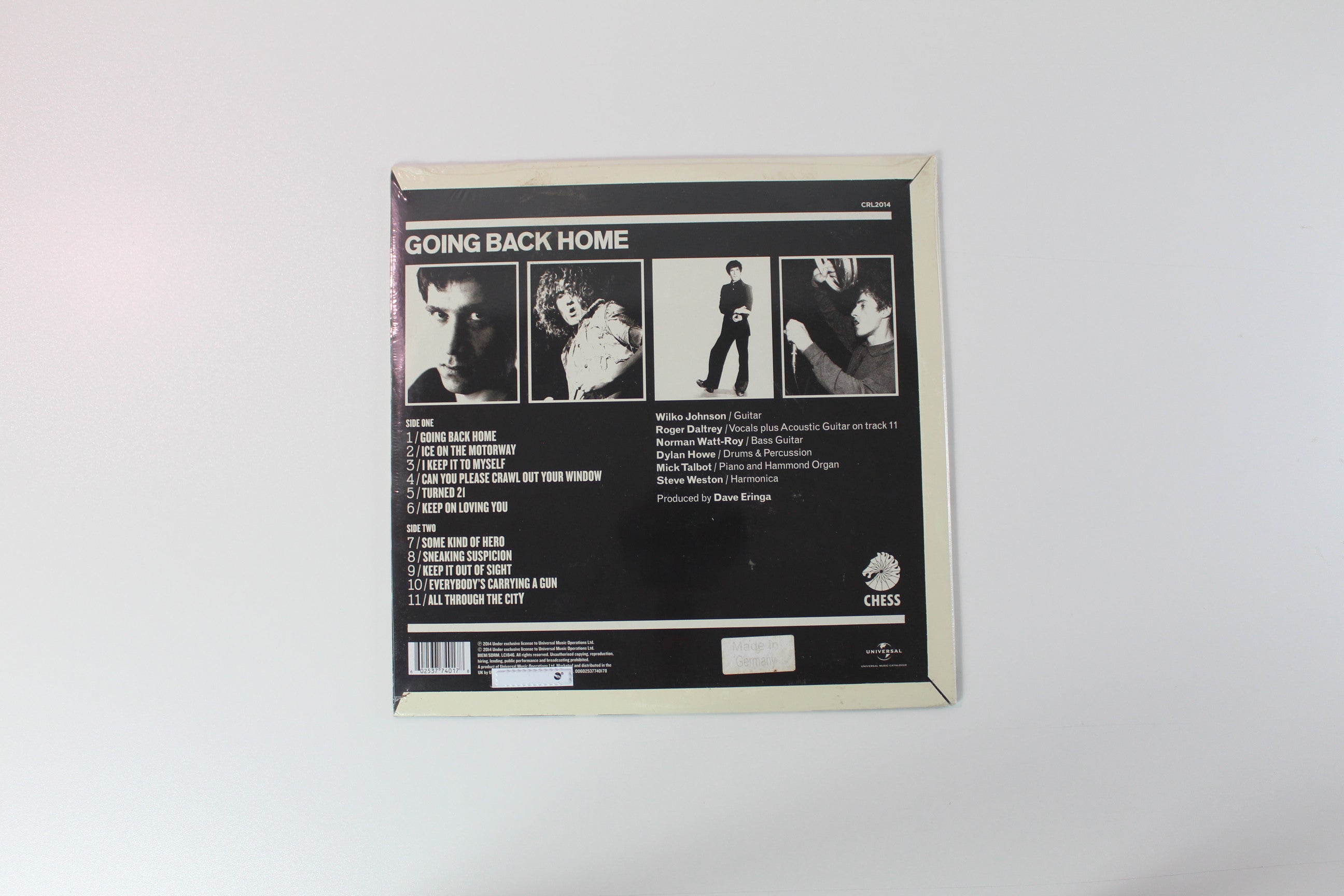 Wilko Johnson - Going Back Home on Chess Ltd 180 Gram Sealed