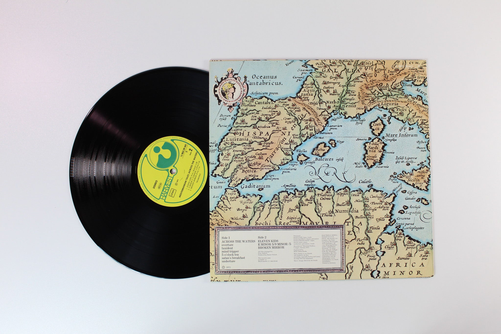 Triumvirat - Mediterranean Tales (Across The Waters) on Harvest German Pressing