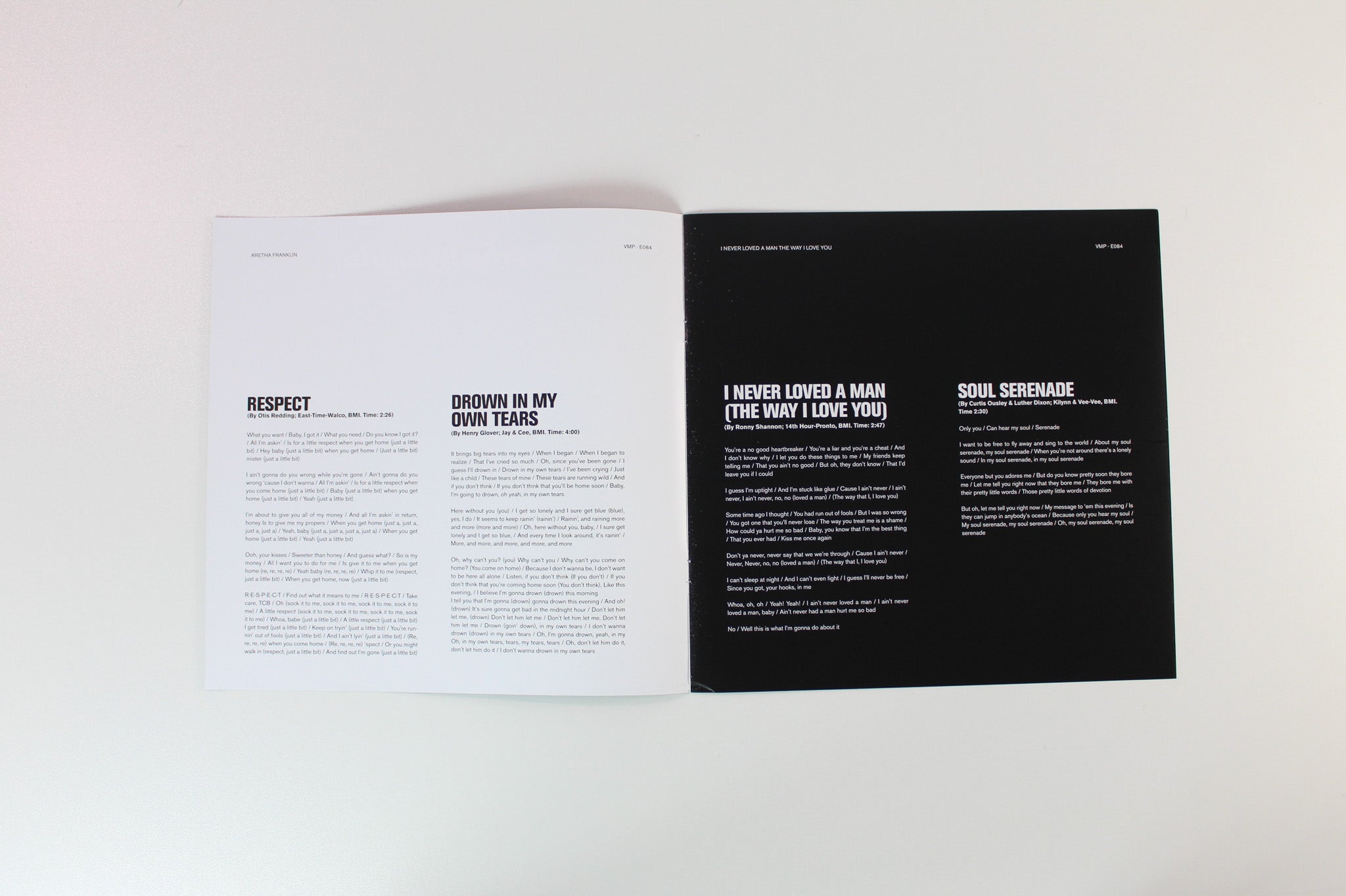 Aretha Franklin - I Never Loved A Man The Way I Love You on Atlantic Vinyl Me Please Mono Purple & White Reissue