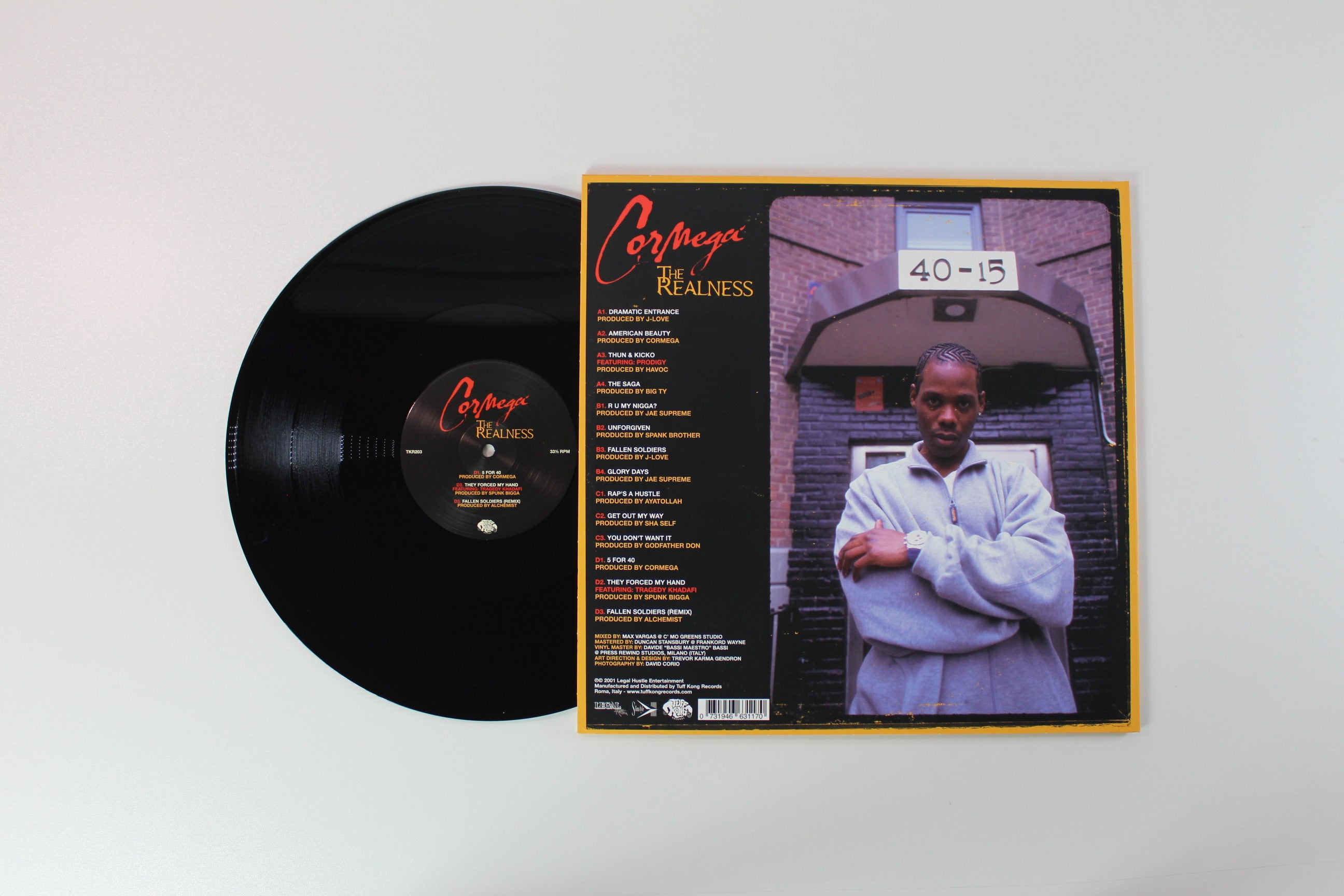 Cormega - The Realness on Tuff Kong Reissue