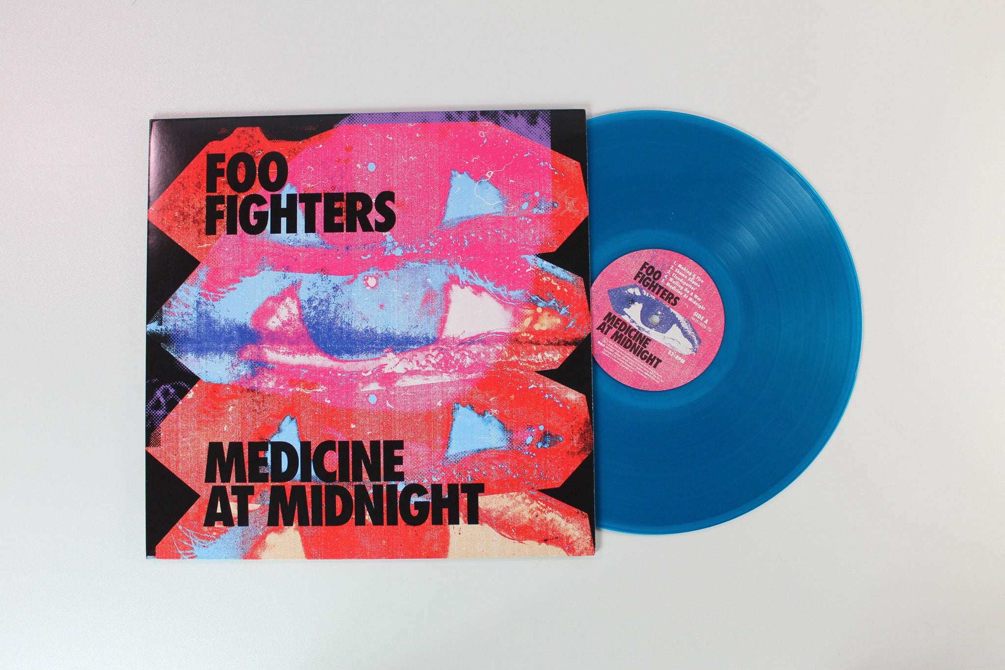 Foo Fighters - Medicine At Midnight on Roswell Ltd Blue Vinyl