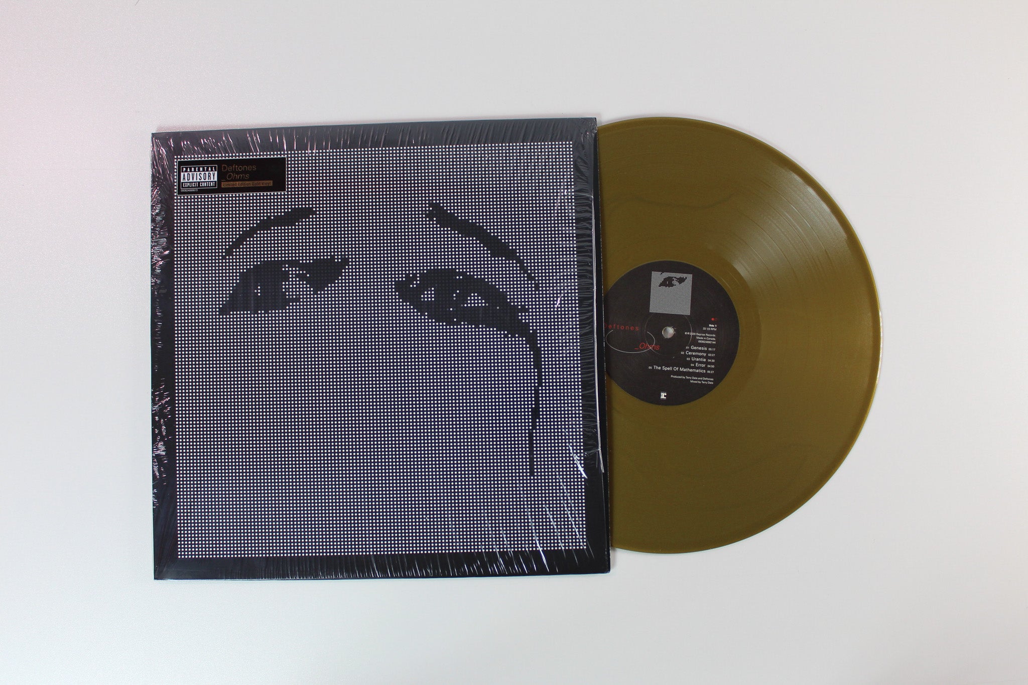 Deftones - _Ohms on Reprise Ltd Gold Vinyl