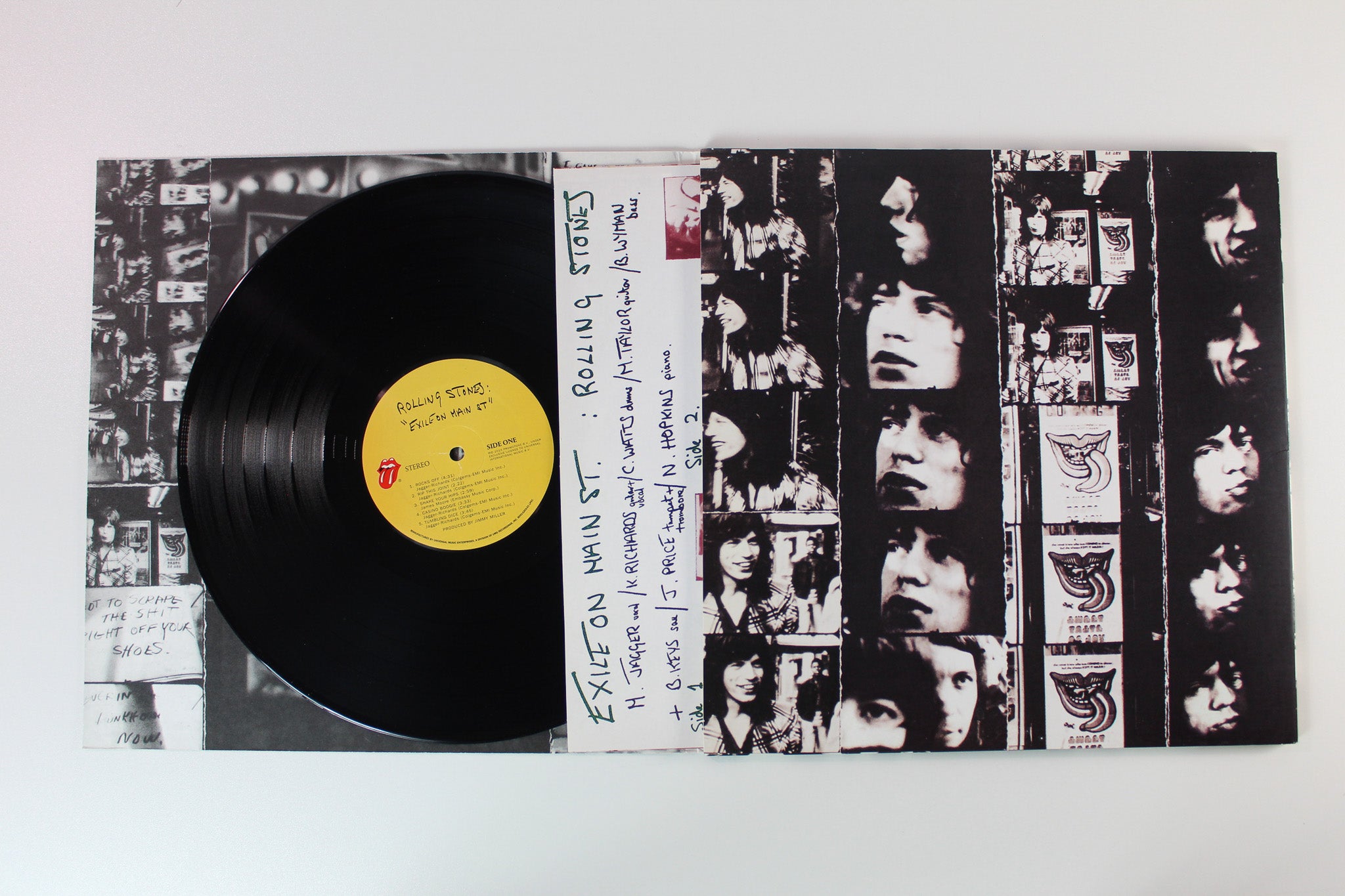 The Rolling Stones - Exile On Main St. on UMe Rolling Stones Records 180 Gram Reissue