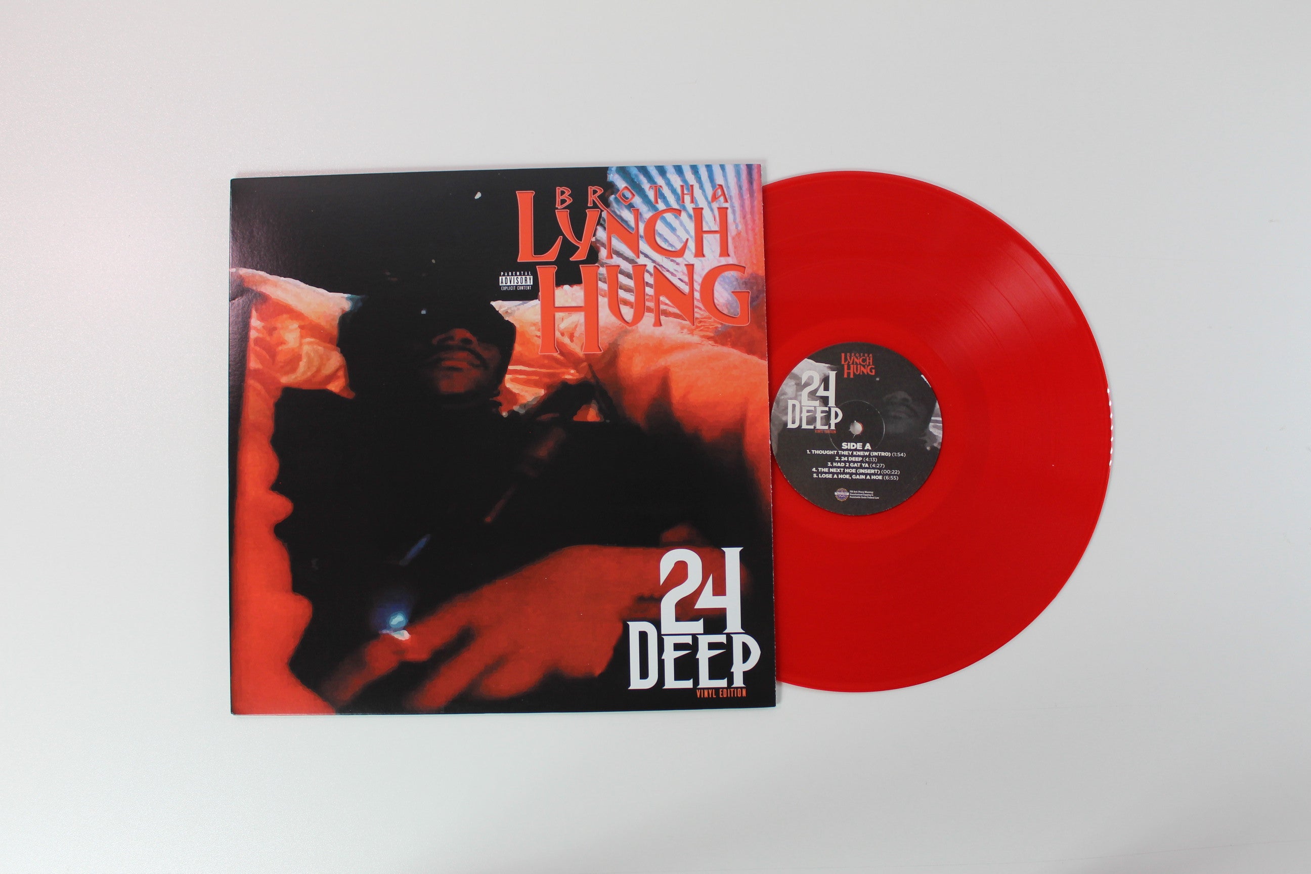 Brotha Lynch Hung - 24 Deep on Madesicc Muzicc Ltd Ruby Translucent Reissue