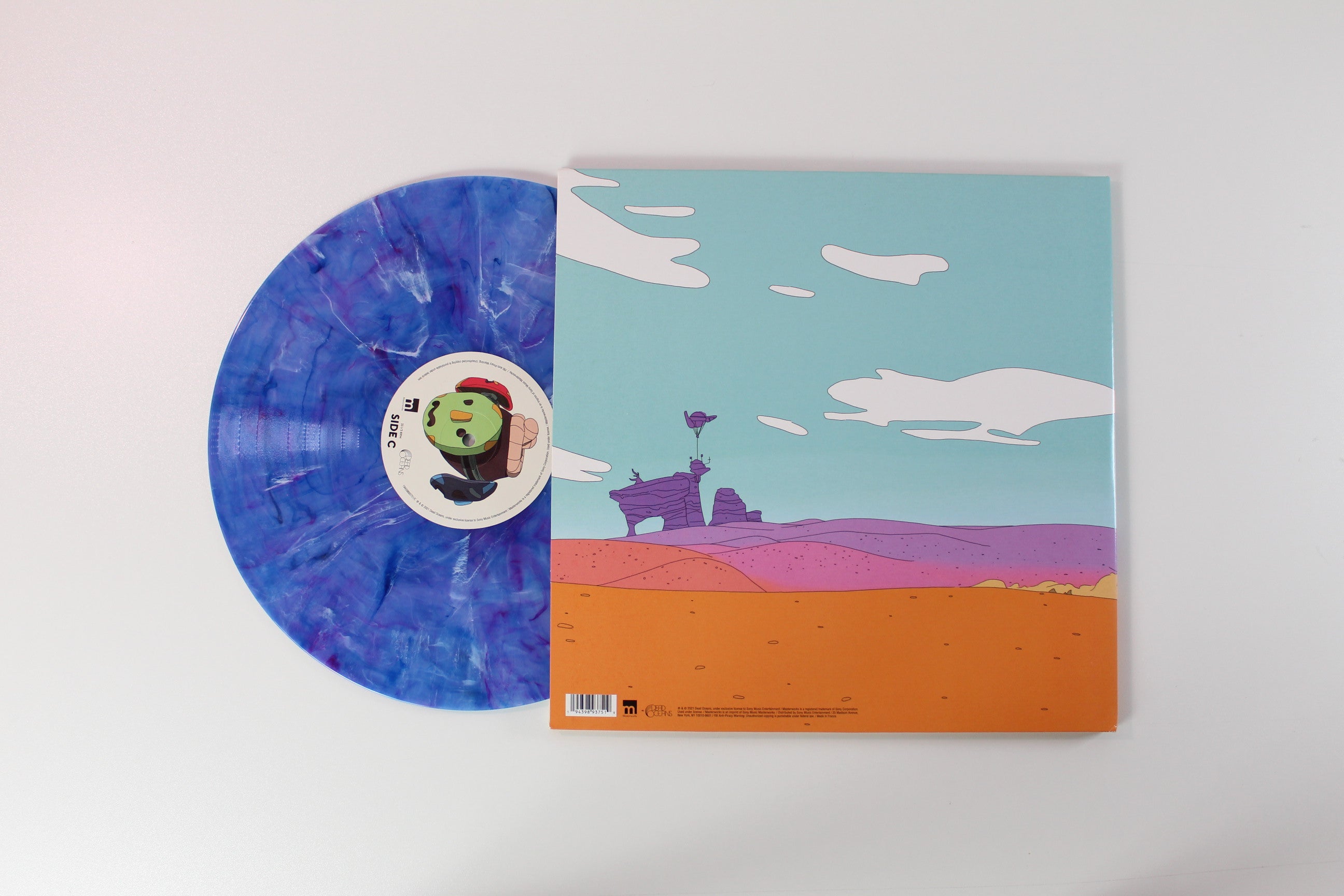 Japanese Breakfast - Sable (Video Game Soundtrack) on Masterworks Ltd Blue / Yellow Translucent Marble