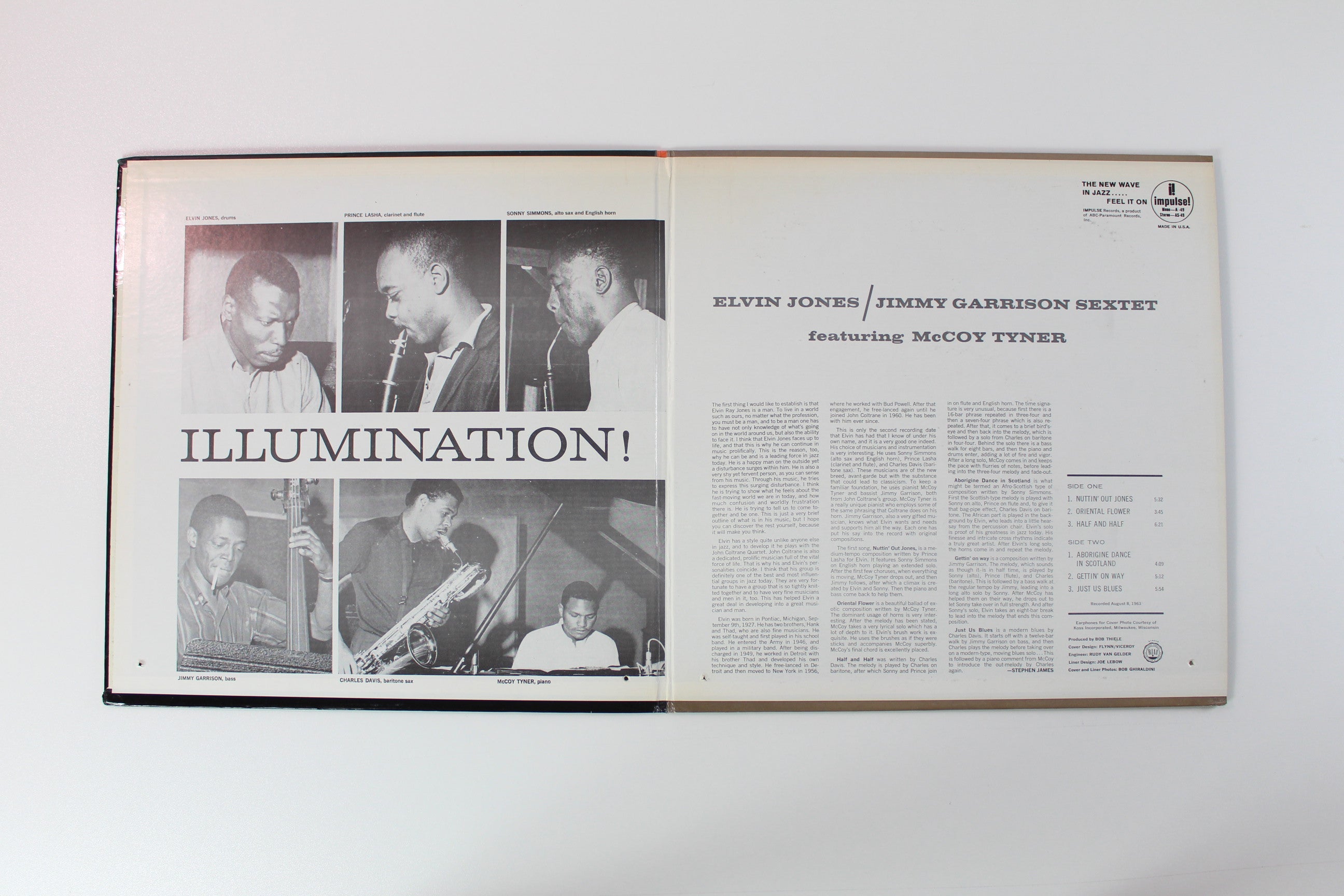 Elvin Jones/Jimmy Garrison Sextet - Illumination! on Impulse Stereo Reissue